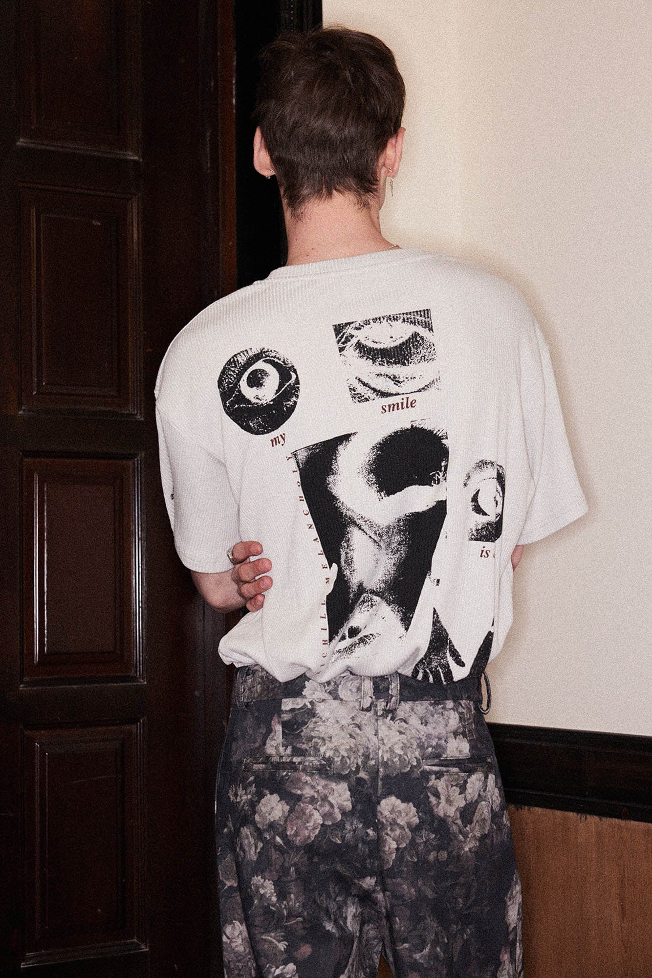 RICHILL My Smile ls A Rifle Ribbed T-Shirt, premium urban and streetwear designers apparel on PROJECTISR.com, RICHILL