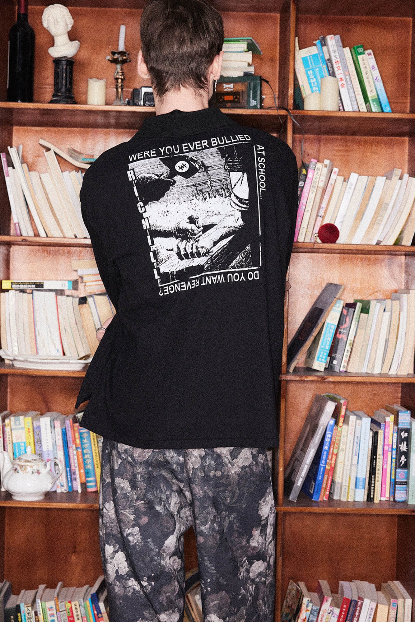 RICHILL Psychic TV Graphic Long-Sleeve Tee, premium urban and streetwear designers apparel on PROJECTISR.com, RICHILL