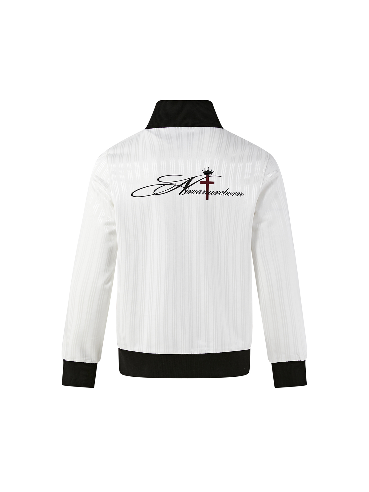 PASET Gothic Striped Embroidered Portrait Jacket