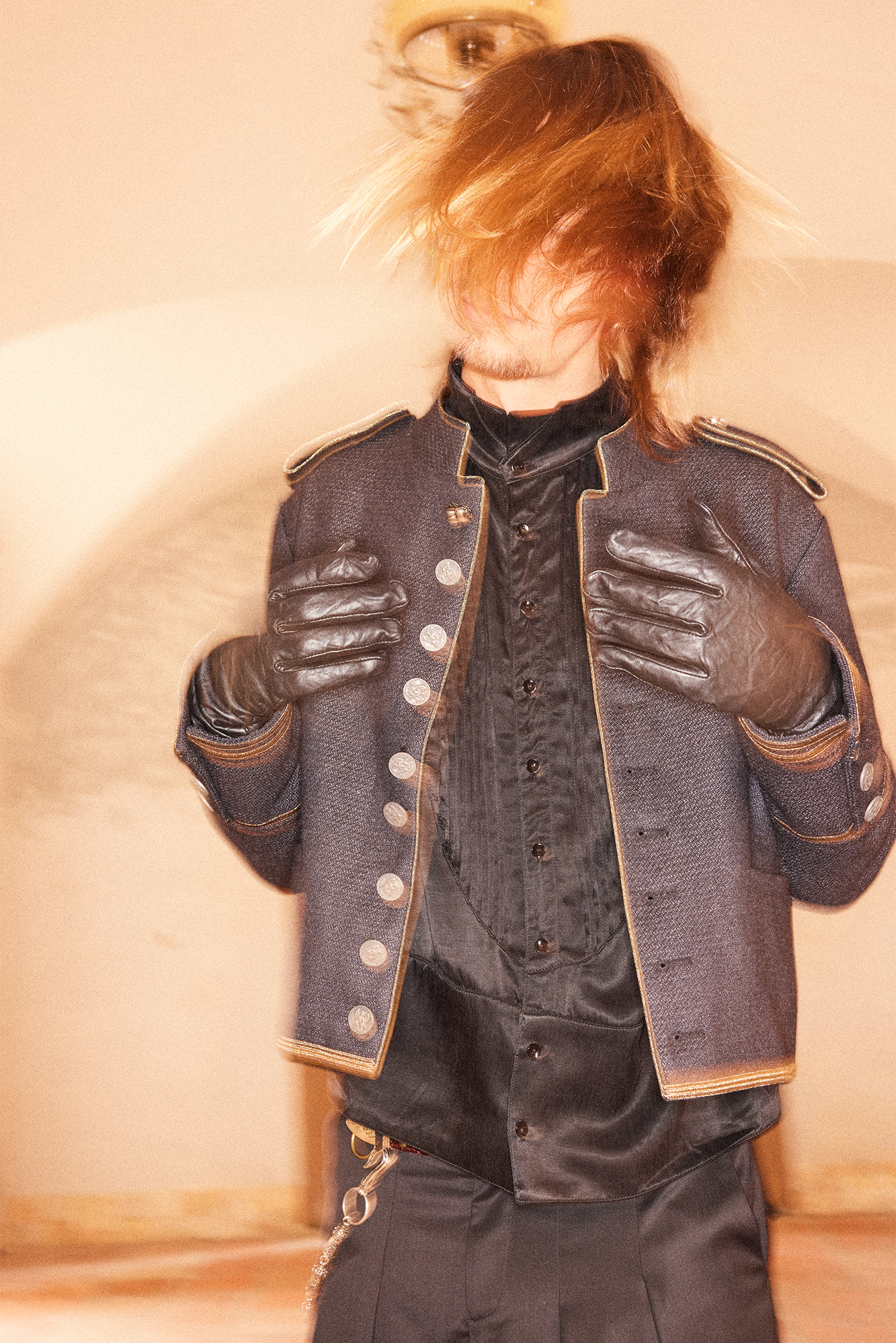 RICHILL Regal Button-Up Wool Court Jacket, premium urban and streetwear designers apparel on PROJECTISR.com, RICHILL