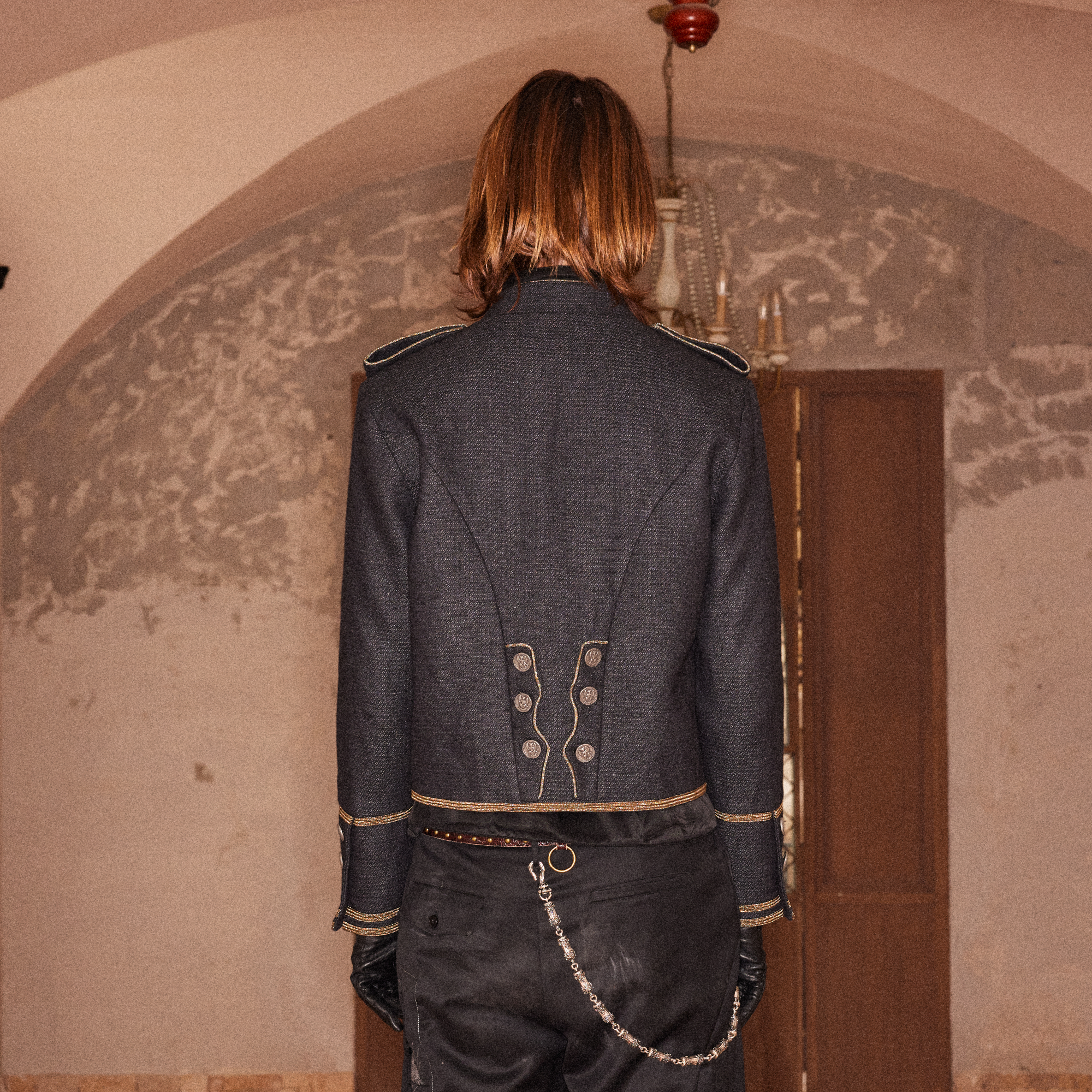 RICHILL Regal Button-Up Wool Court Jacket, premium urban and streetwear designers apparel on PROJECTISR.com, RICHILL