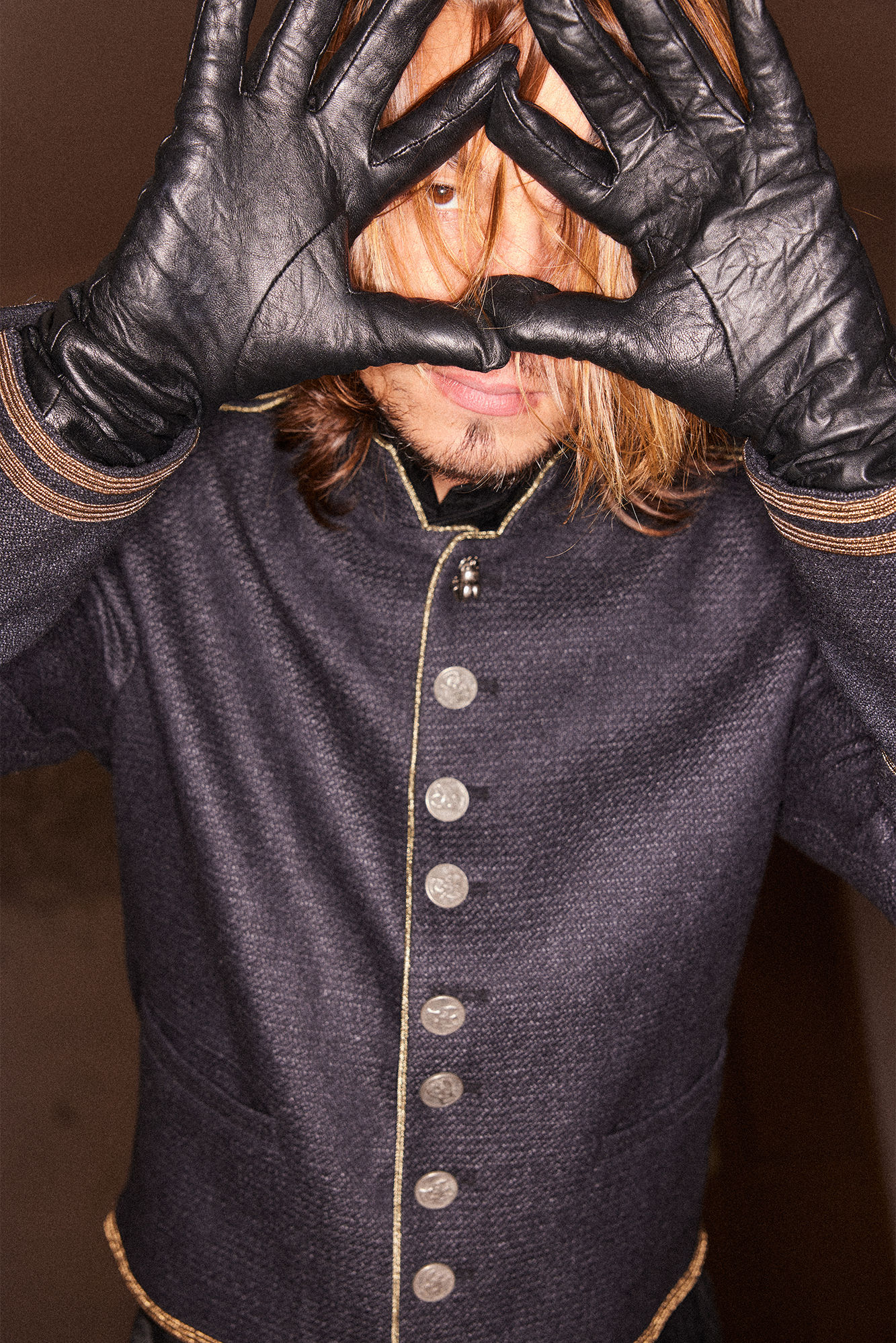 RICHILL Regal Button-Up Wool Court Jacket, premium urban and streetwear designers apparel on PROJECTISR.com, RICHILL