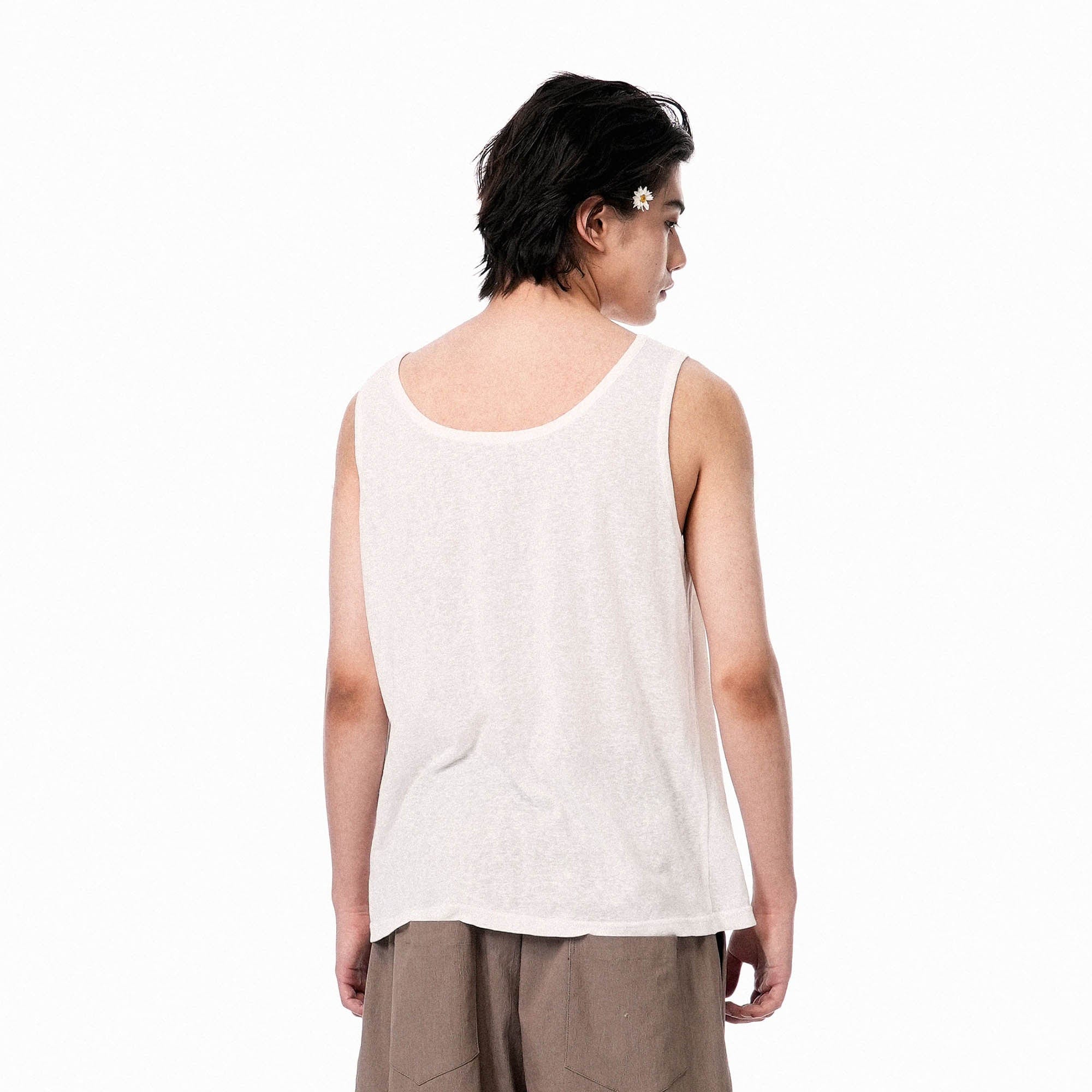 OIPWORD Mosaic Pear Graphic Tank Top, premium urban and streetwear designers apparel on PROJECTISR.com, OIPWORD