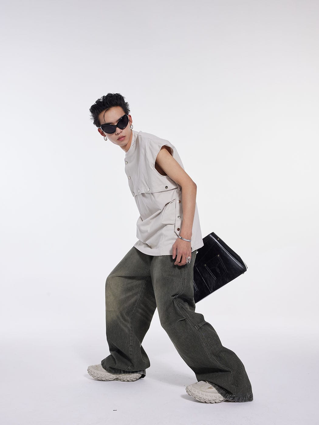 WHISTLEHUNTER Triple Washed Drape Jeans (3 Colors), premium urban and streetwear designers apparel on PROJECTISR.com, WHISTLEHUNTER