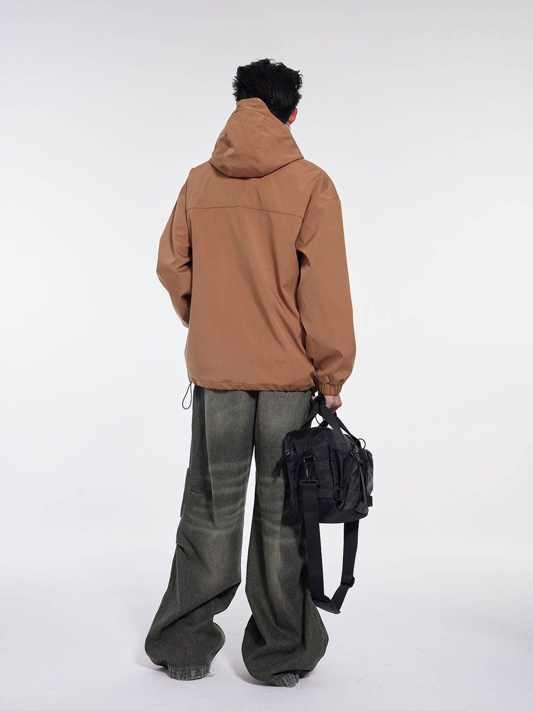 WHISTLEHUNTER Triple Washed Drape Jeans Grey, premium urban and streetwear designers apparel on PROJECTISR.com, WHISTLEHUNTER