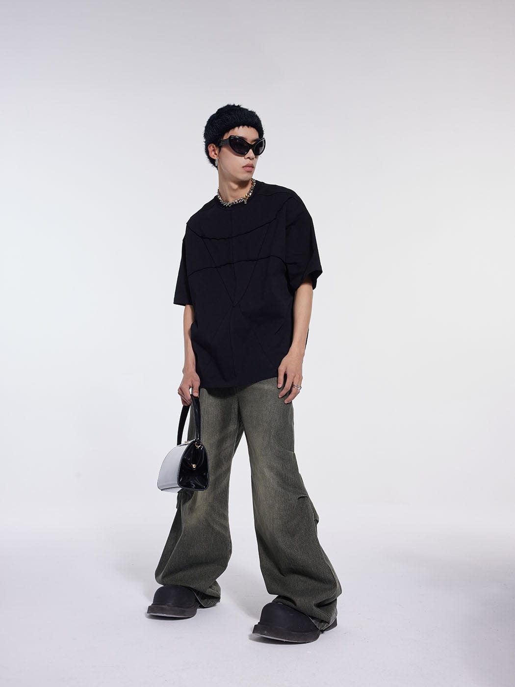WHISTLEHUNTER Triple Washed Drape Jeans (3 Colors), premium urban and streetwear designers apparel on PROJECTISR.com, WHISTLEHUNTER