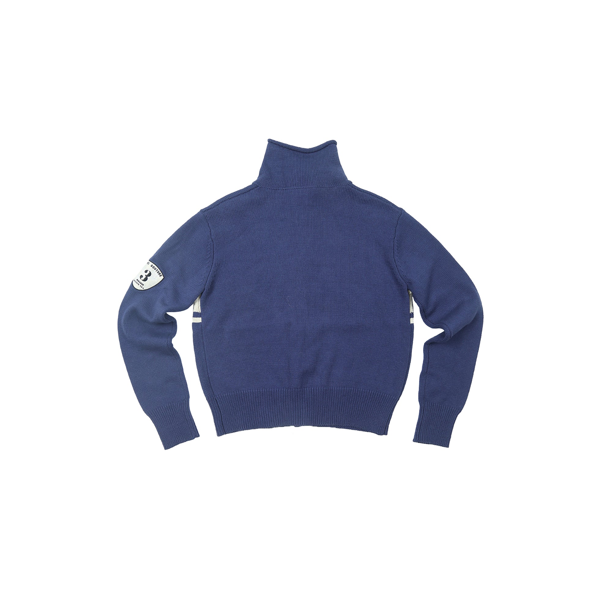 TRECLUB Retro Collegiate Cable-Knit Cardigan, premium urban and streetwear designers apparel on PROJECTISR.com, TRECLUB
