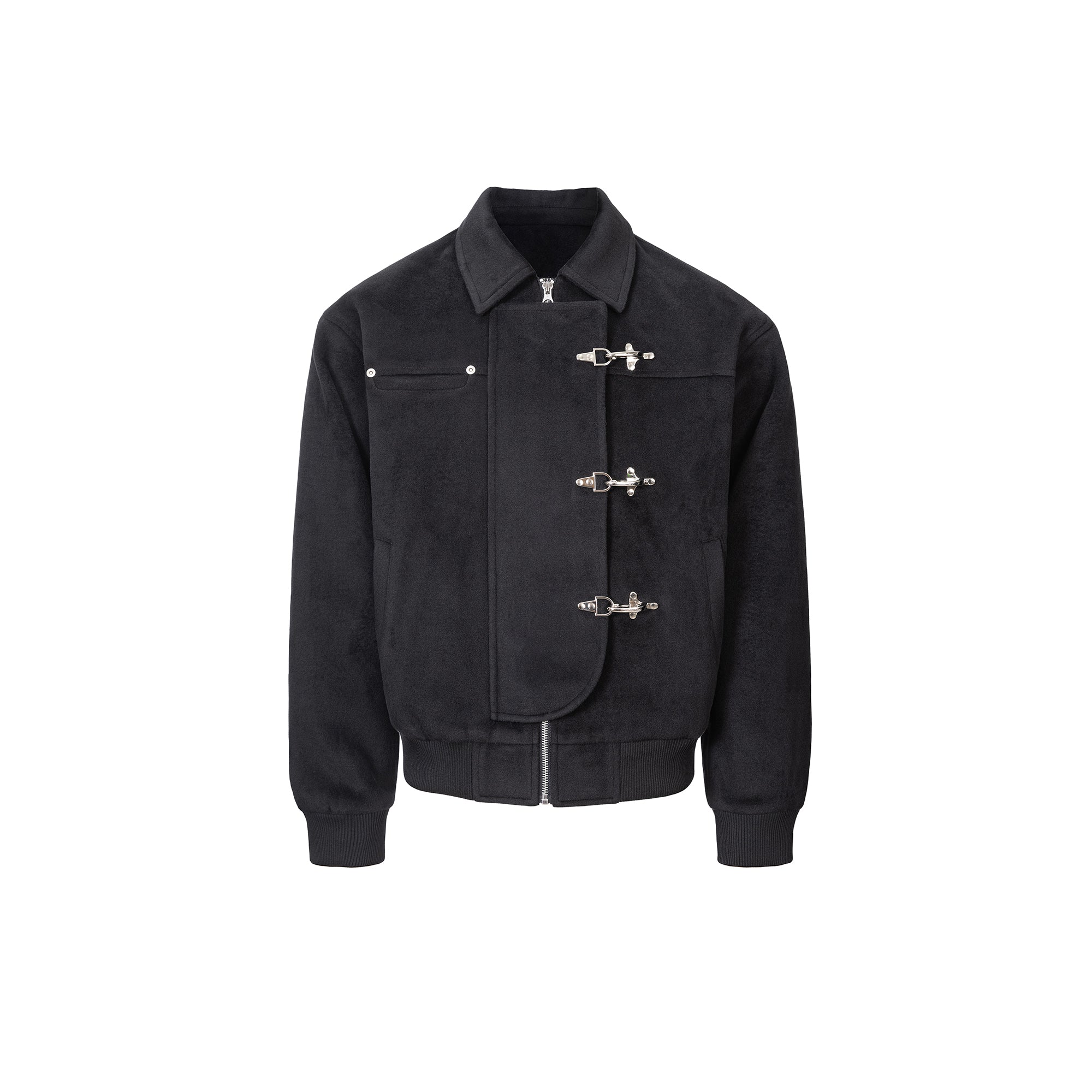 ESAIAS Harness-Lock Wool-Blend Jacket