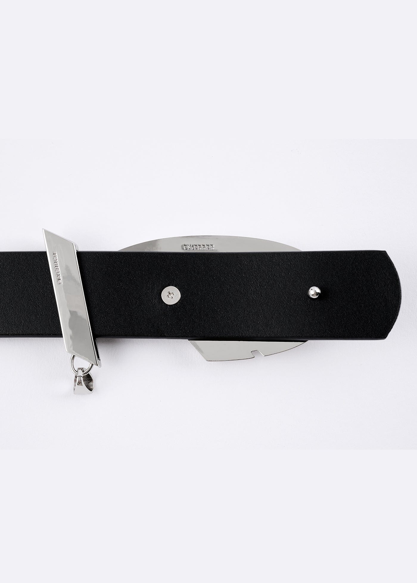 FLYERRER Metal Claw Buckle Leather Belt, premium urban and streetwear designers apparel on PROJECTISR.com, FLYERRER