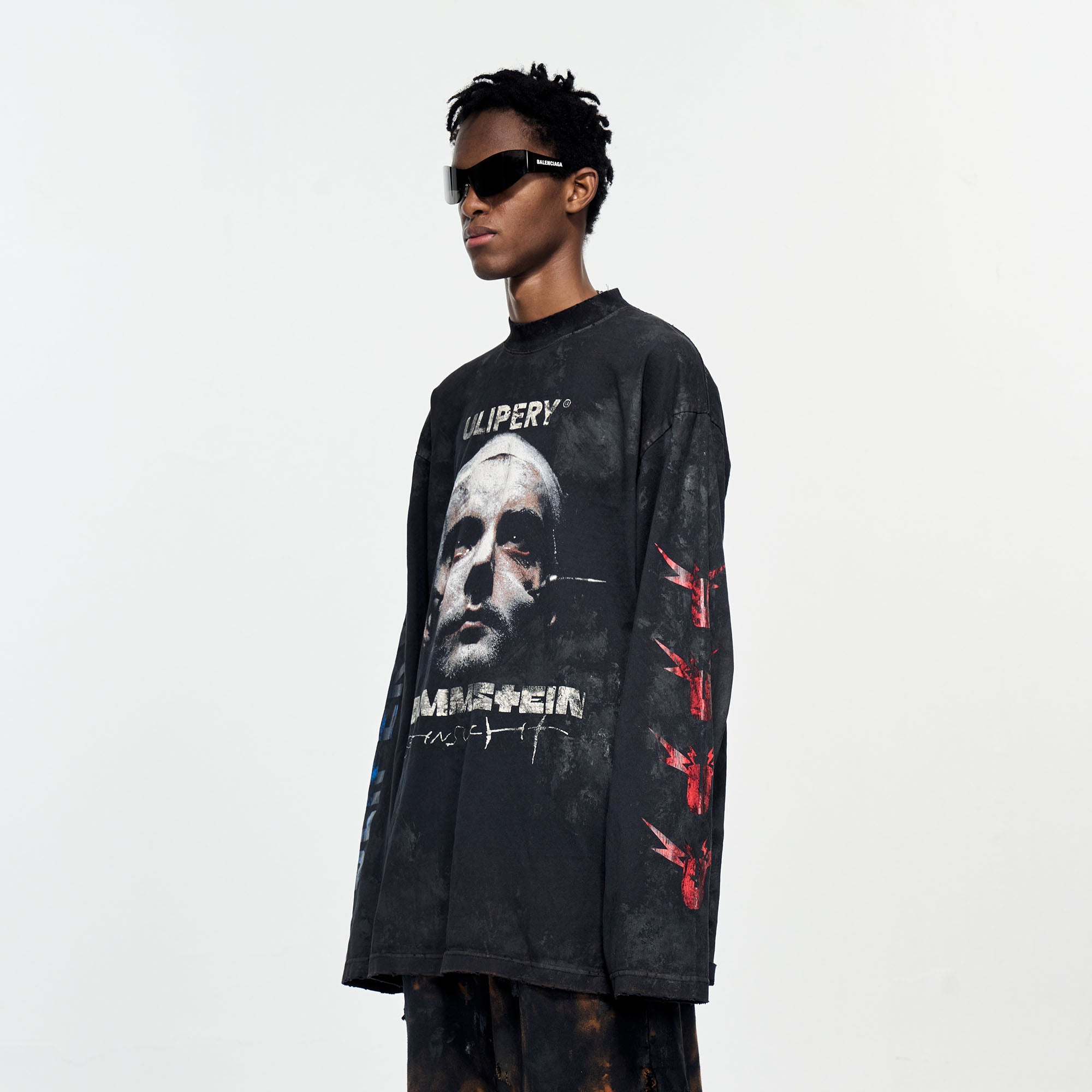 ULIPERY Rammstein Cold Stare Long Sleeve Tee