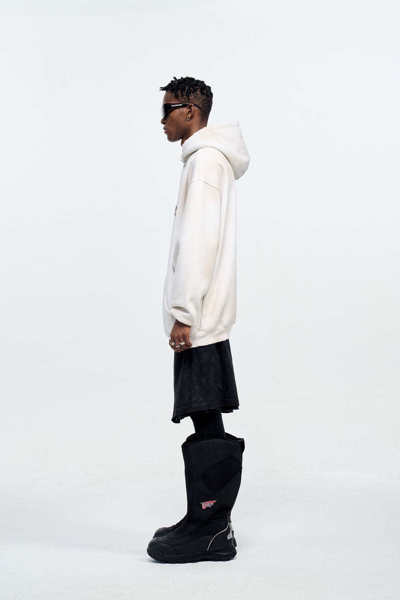 ULIPERY Dirty Fit Frayed Heavyweight Oversized Hoodie, premium urban and streetwear designers apparel on PROJECTISR.com, ULIPERY