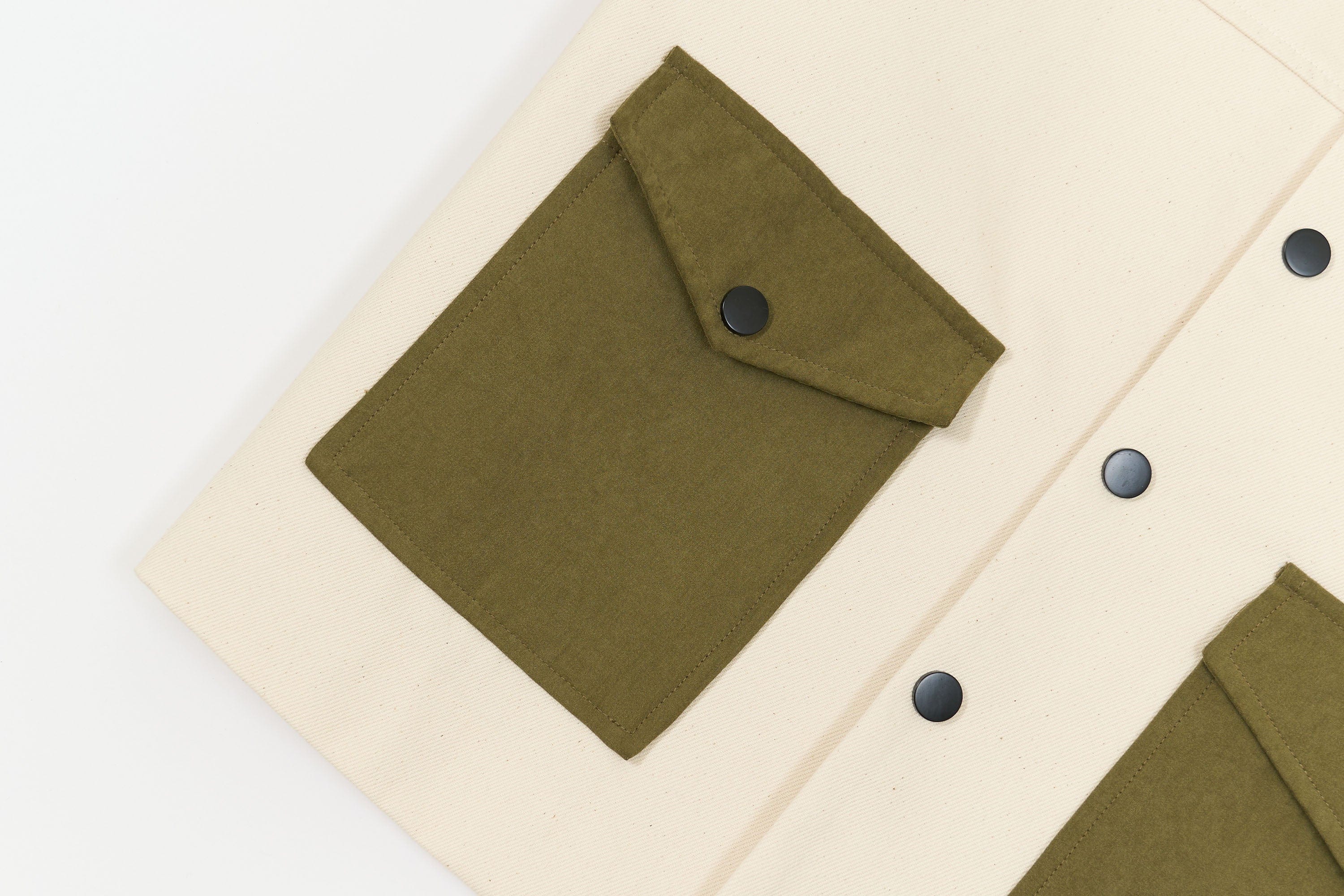 WIID Contrast Utility Pocket Barn Jacket, premium urban and streetwear designers apparel on PROJECTISR.com, WIID