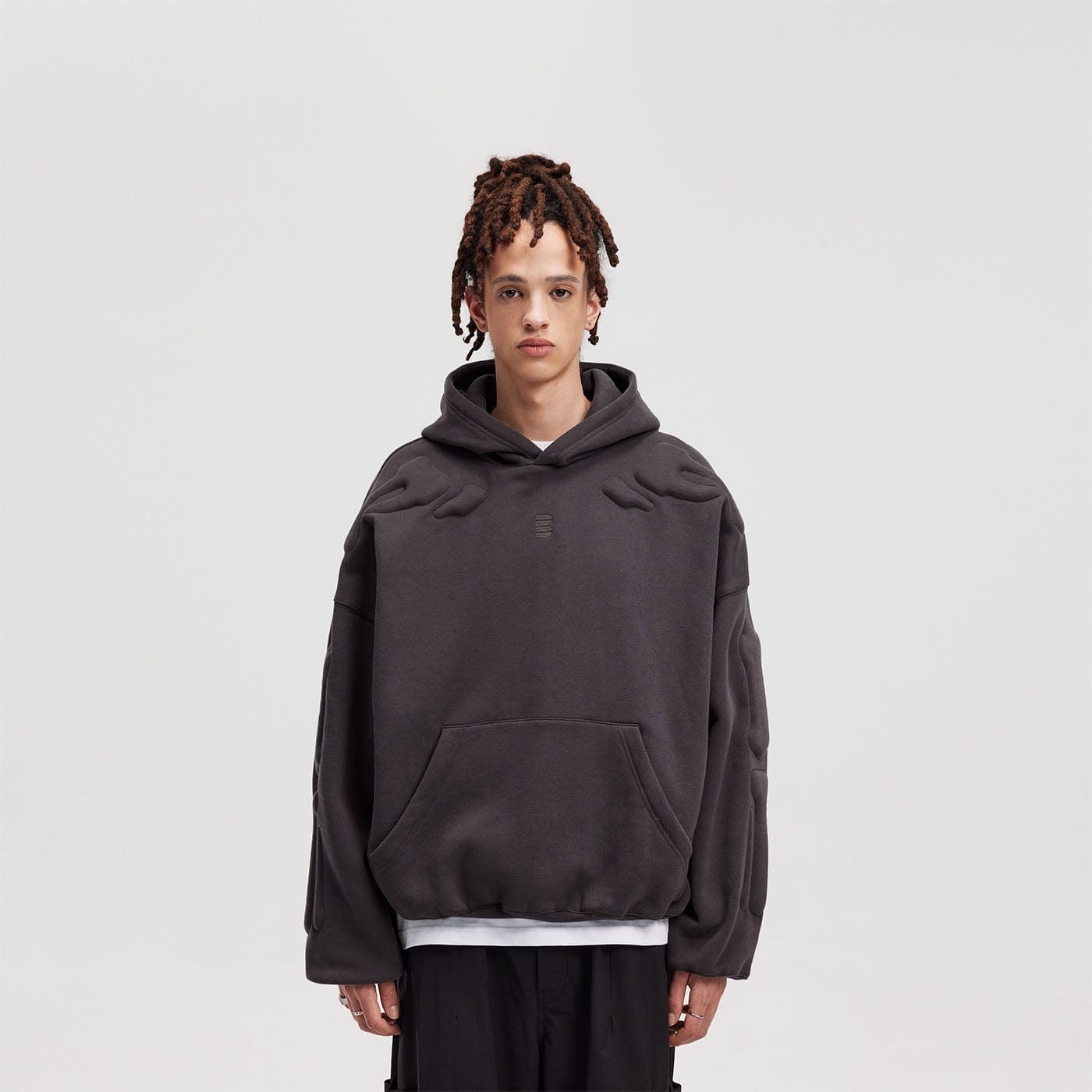 BONELESS 3D Bone Hoodie, premium urban and streetwear designers apparel on PROJECTISR.com, BONELESS