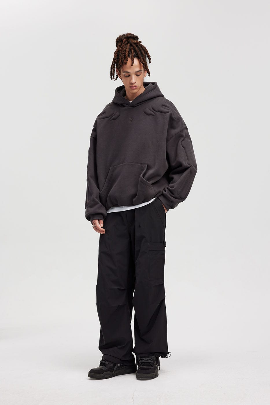 BONELESS 3D Bone Hoodie, premium urban and streetwear designers apparel on PROJECTISR.com, BONELESS