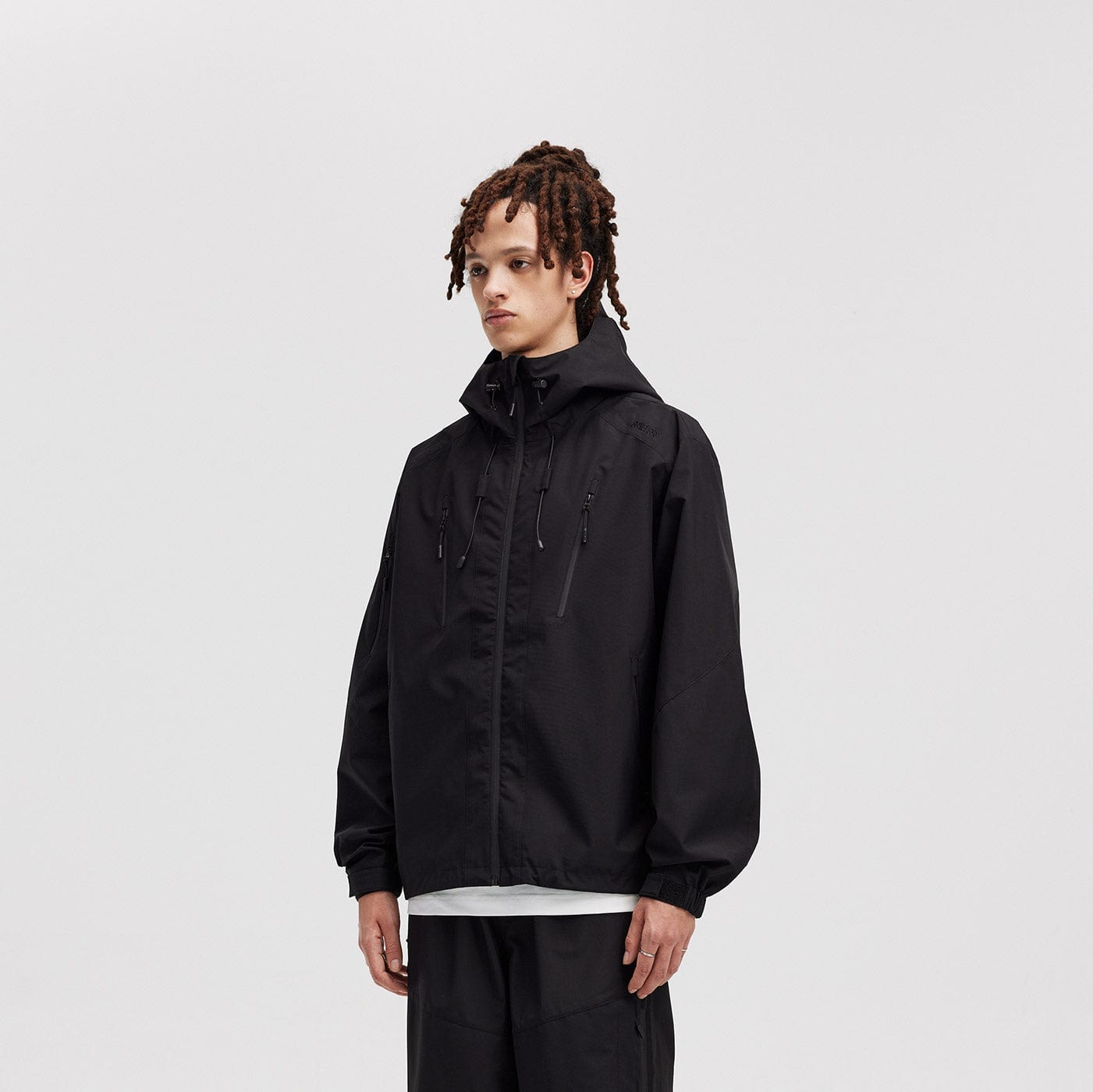 BONELESS Modern Splash-Proof Raglan Windbreaker, premium urban and streetwear designers apparel on PROJECTISR.com, BONELESS