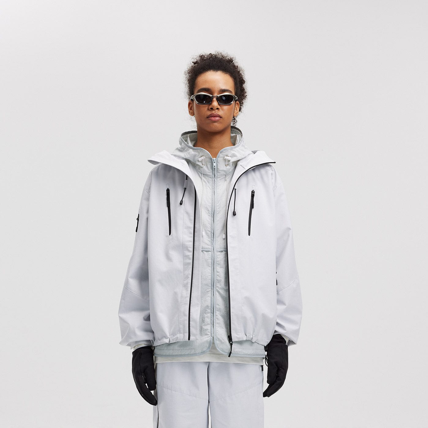 BONELESS Modern Splash-Proof Raglan Windbreaker, premium urban and streetwear designers apparel on PROJECTISR.com, BONELESS