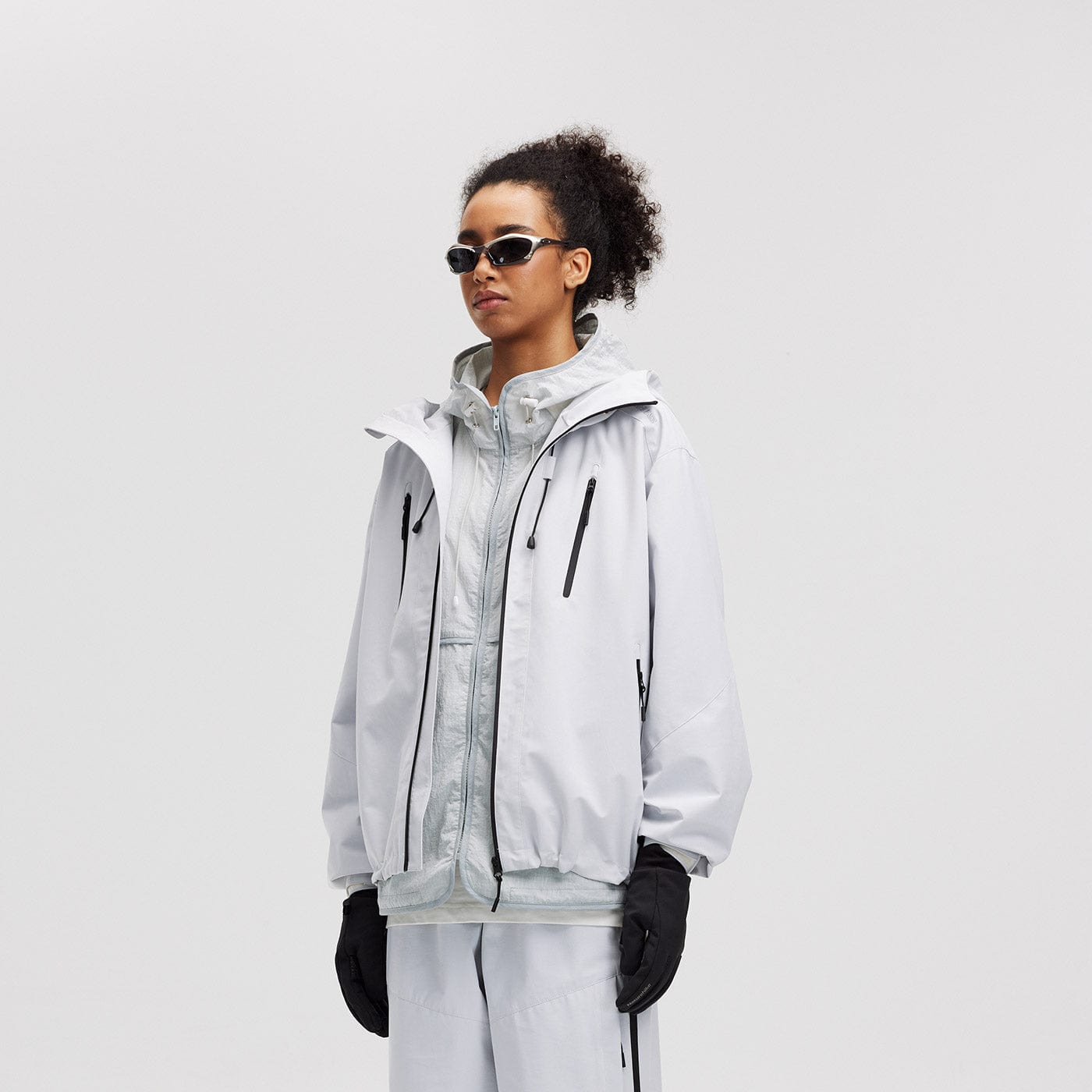 BONELESS Modern Splash-Proof Raglan Windbreaker, premium urban and streetwear designers apparel on PROJECTISR.com, BONELESS