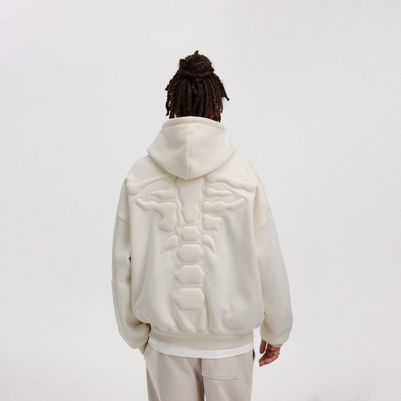 BONELESS 3D Bone Hoodie, premium urban and streetwear designers apparel on PROJECTISR.com, BONELESS