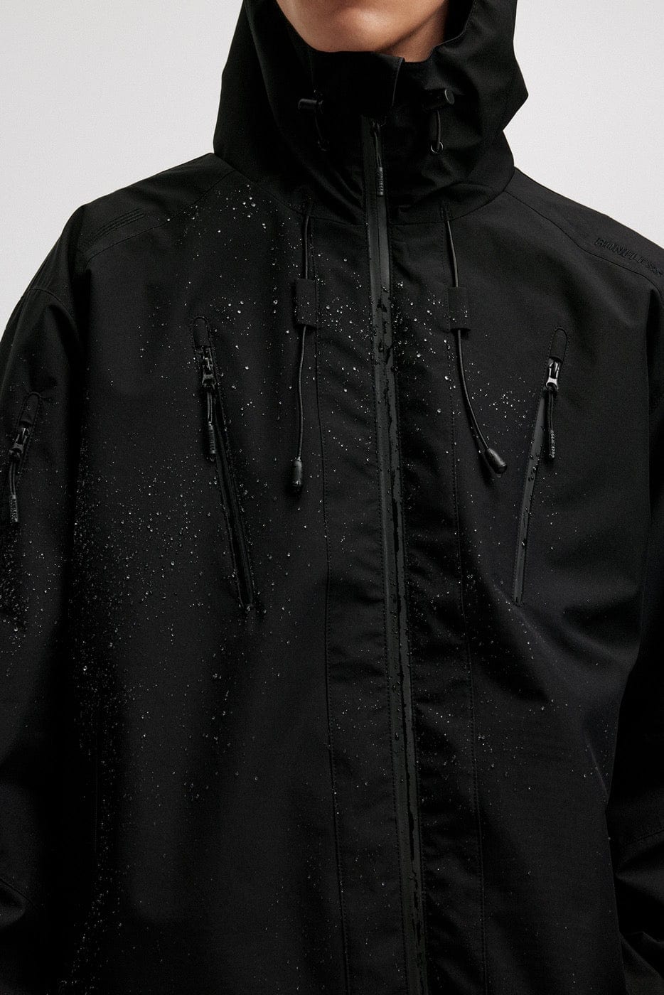 BONELESS Modern Splash-Proof Raglan Windbreaker, premium urban and streetwear designers apparel on PROJECTISR.com, BONELESS