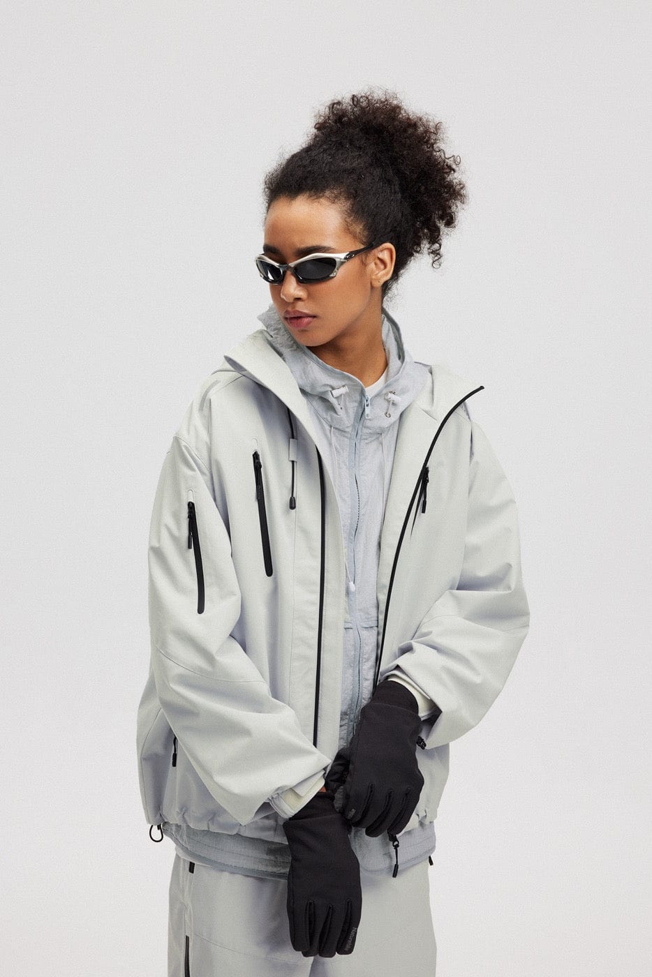 BONELESS Modern Splash-Proof Raglan Windbreaker, premium urban and streetwear designers apparel on PROJECTISR.com, BONELESS