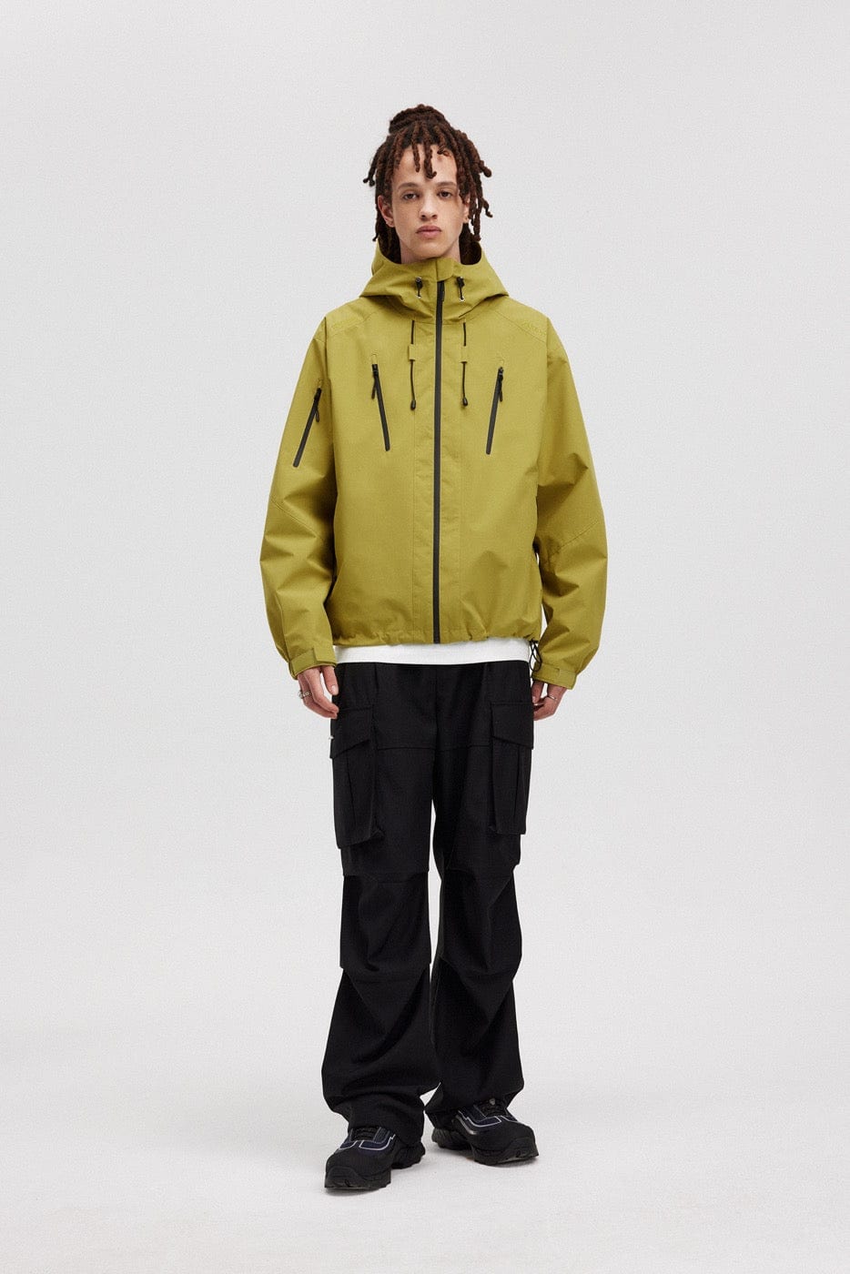 BONELESS Modern Splash-Proof Raglan Windbreaker, premium urban and streetwear designers apparel on PROJECTISR.com, BONELESS