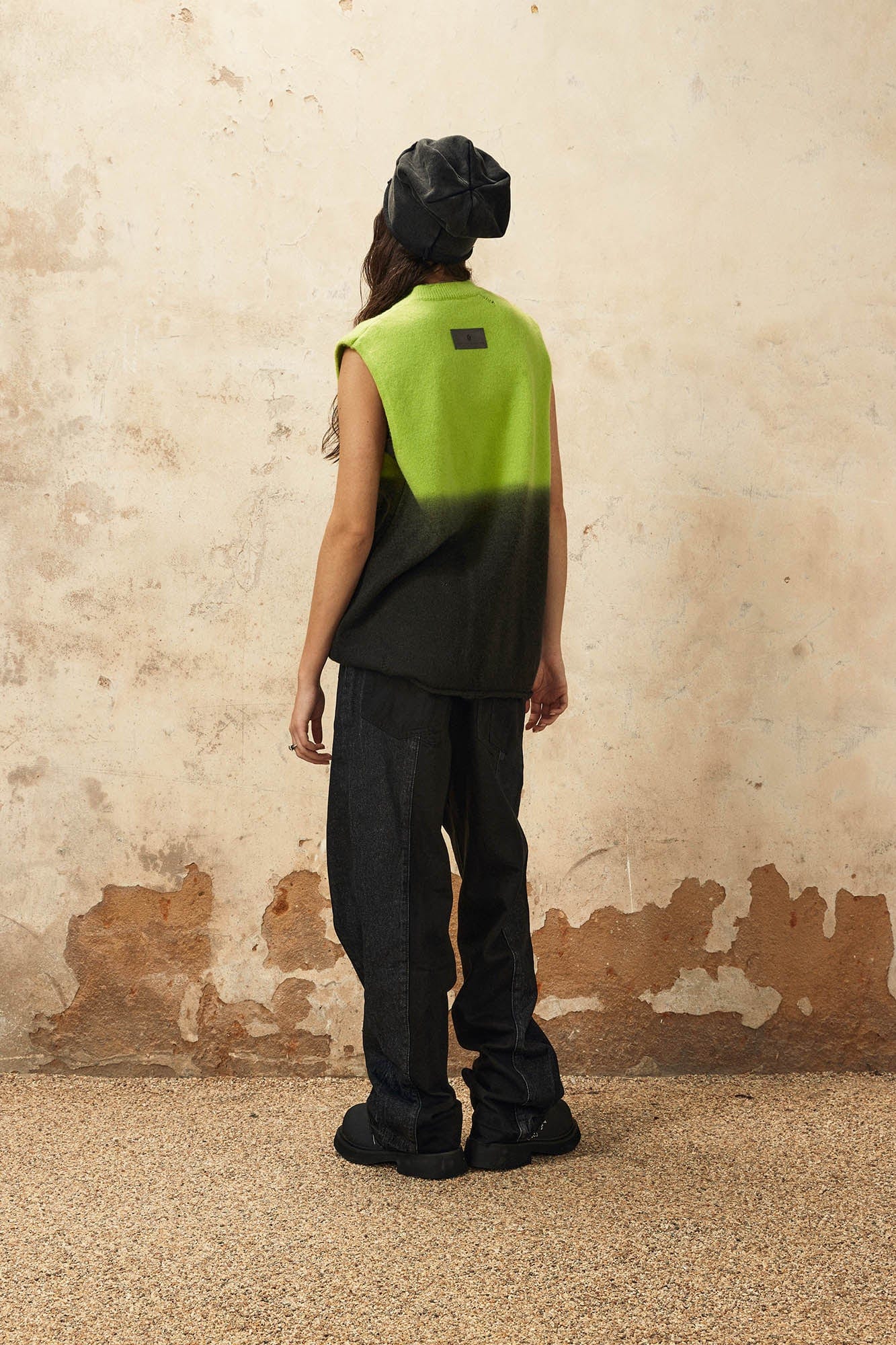 OVDY Distressed Spliced Frayed Jeans, premium urban and streetwear designers apparel on PROJECTISR.com, OVDY