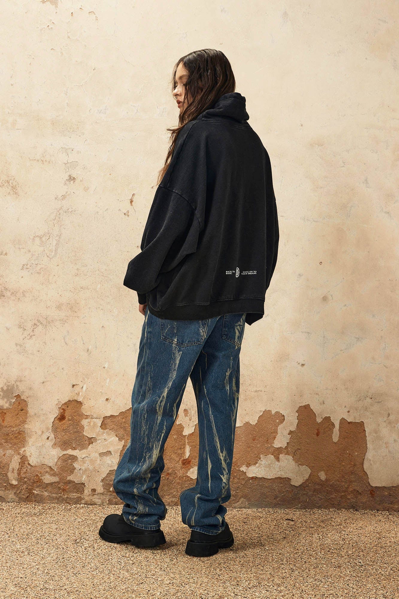 OVDY Retro Striped Straight-Leg Jeans, premium urban and streetwear designers apparel on PROJECTISR.com, OVDY