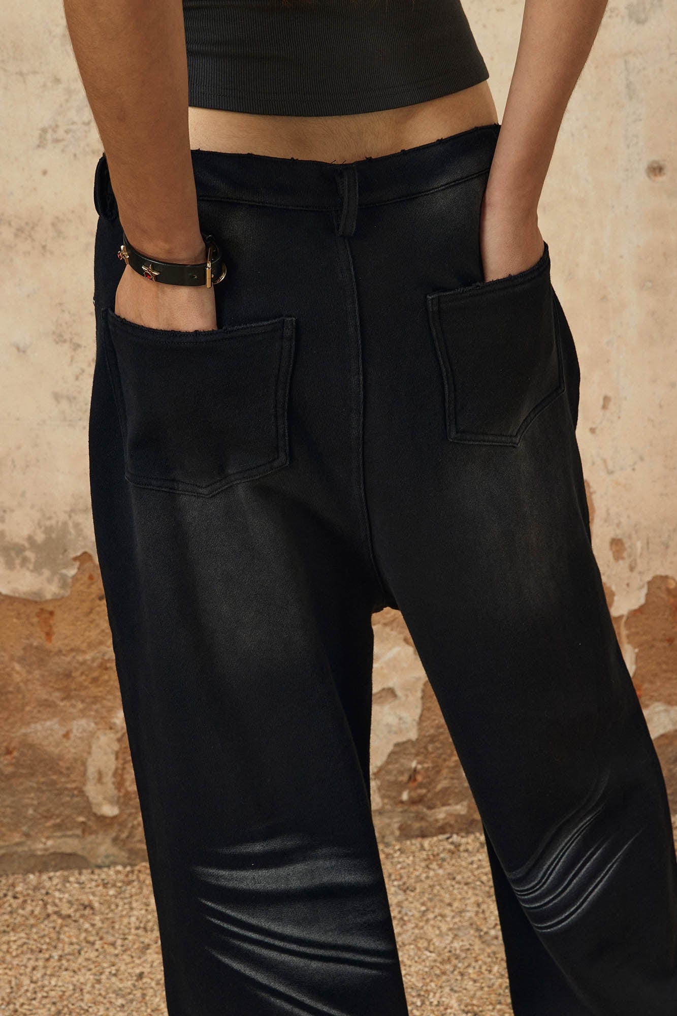 OVDY Distressed Scratched Jeans, premium urban and streetwear designers apparel on PROJECTISR.com, OVDY
