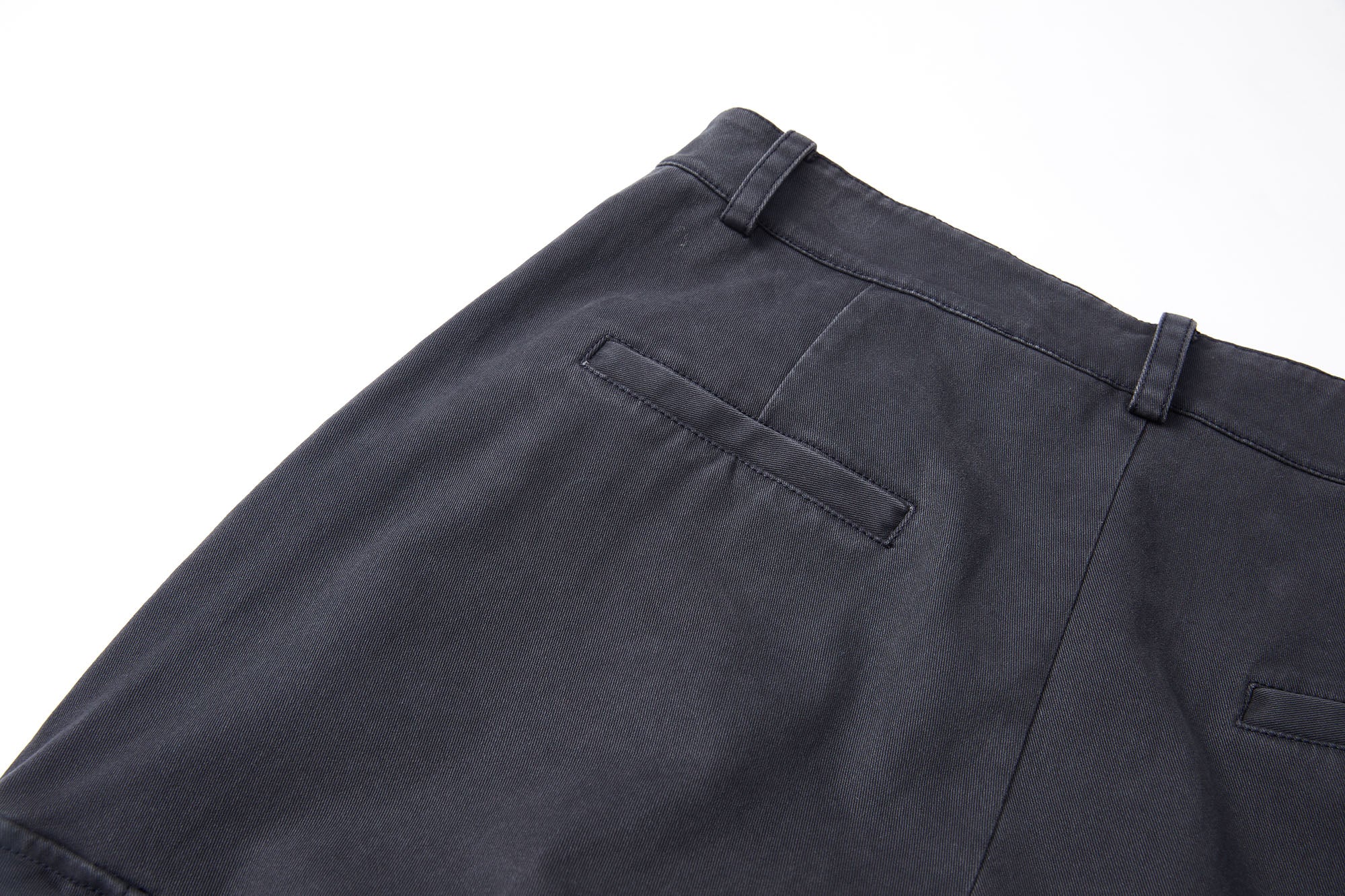 ERROR CODE ROBOT Pleated Knee Slant-Pockets Cargo Pants
