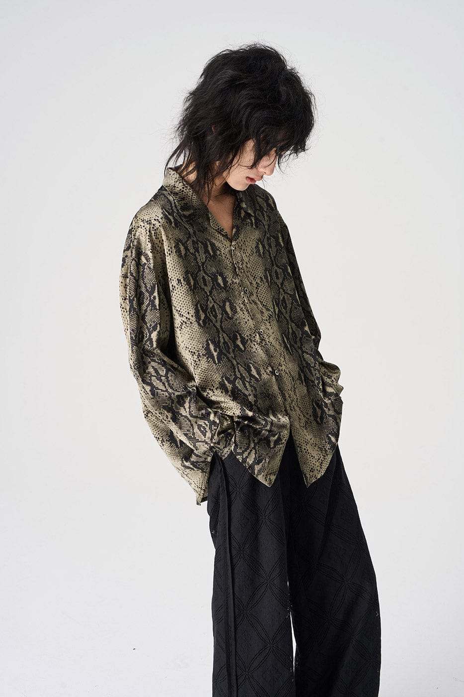 EPIC POETRY Dark Serpentine Shirt, premium urban and streetwear designers apparel on PROJECTISR.com, EPIC POETRY
