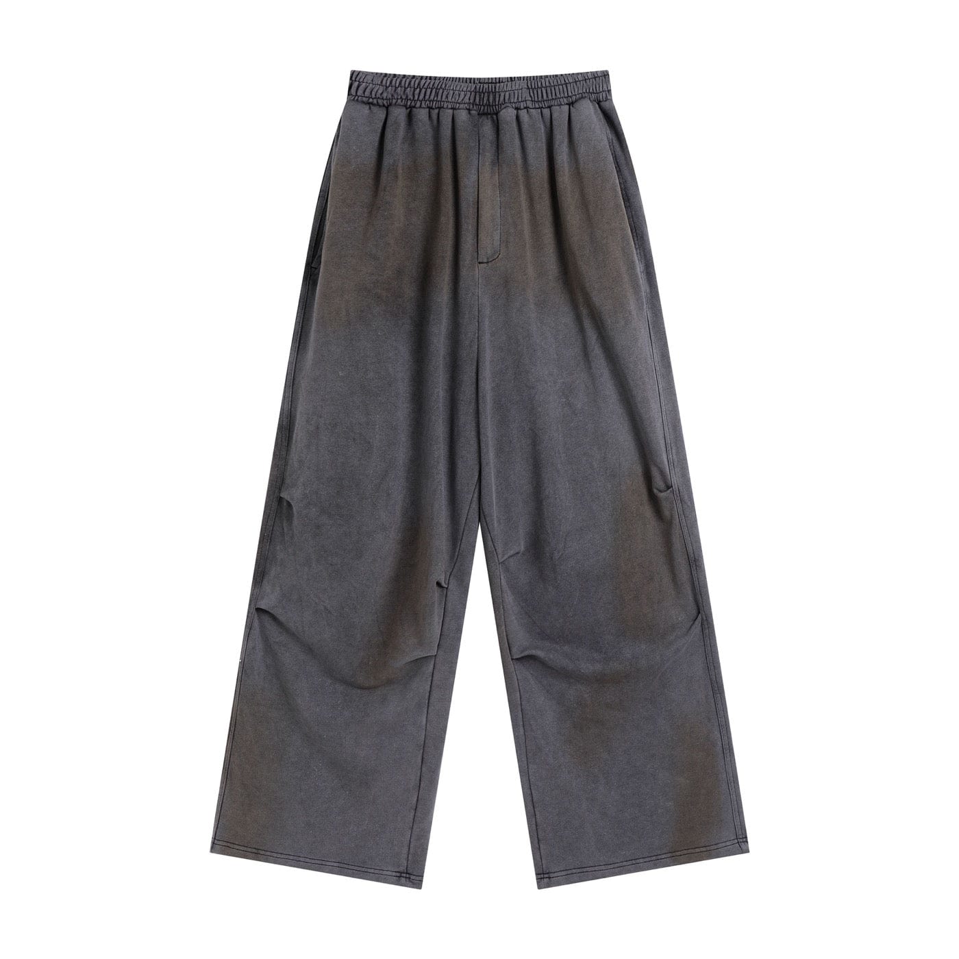 DND4DES Distressed Crinkled Baggy Sweatpants, premium urban and streetwear designers apparel on PROJECTISR.com, DND4DES