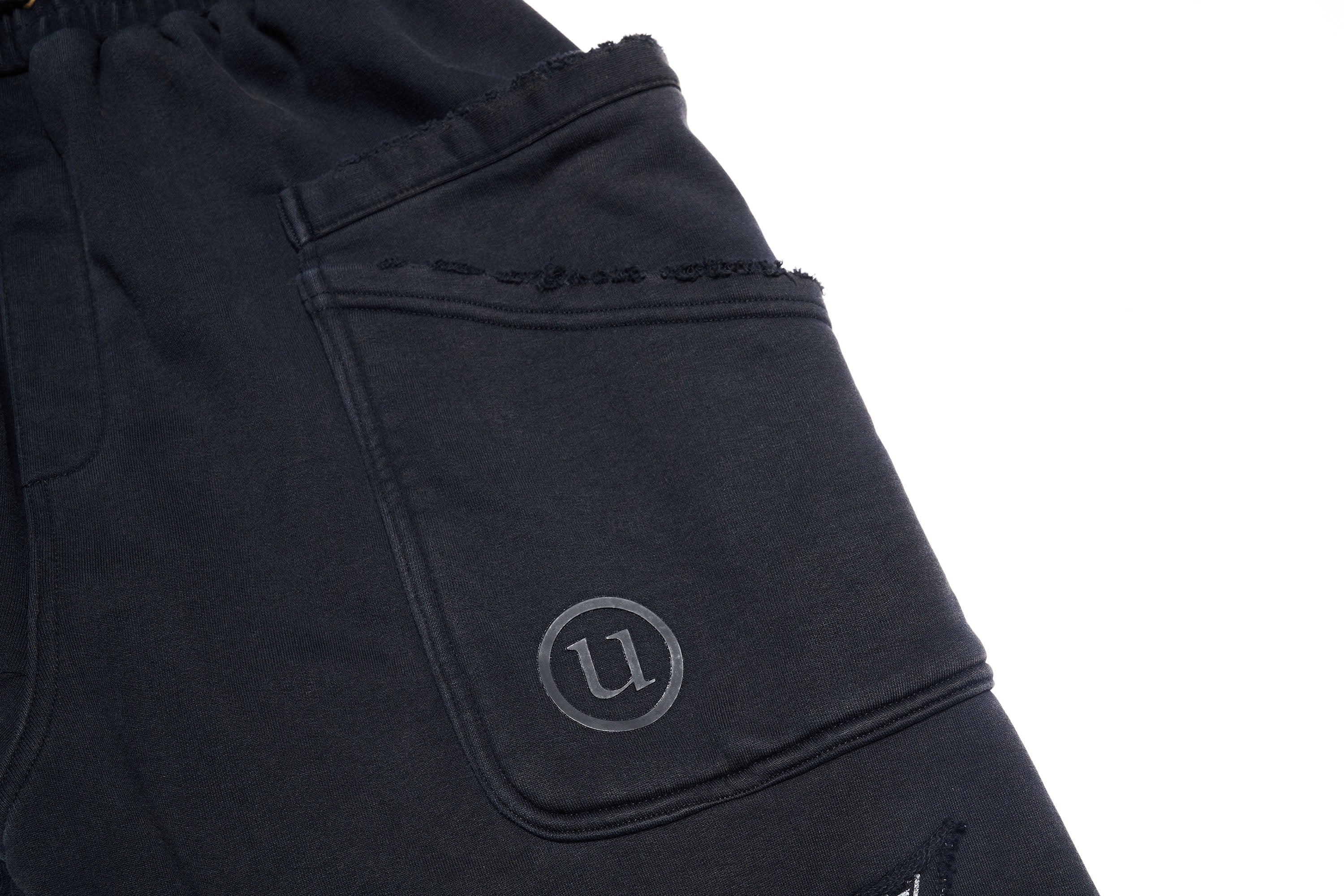 ULIPERY Asymmetric Striped LOGO Sweatpants