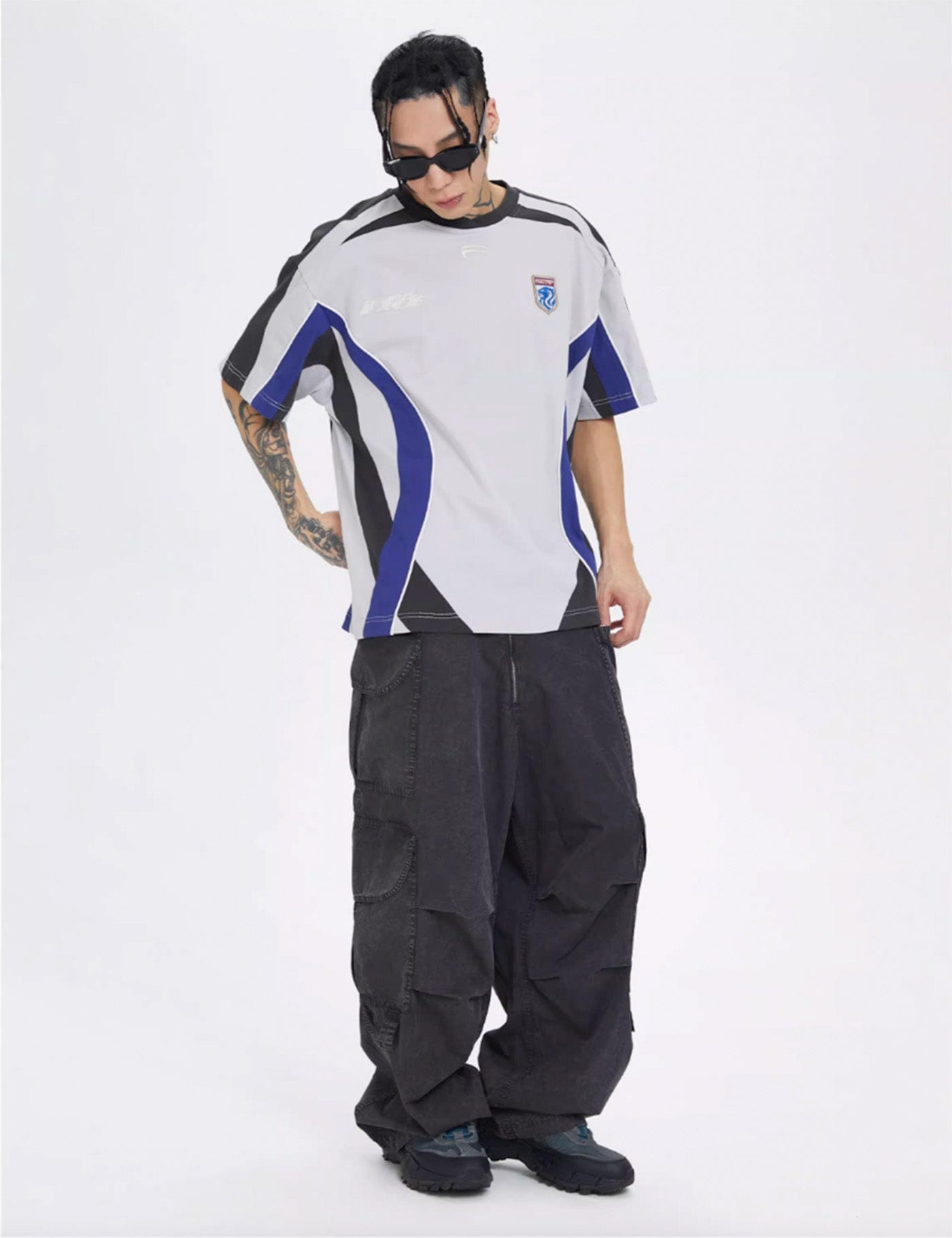 F2CE Racing Deconstructed LOGO Jersey, premium urban and streetwear designers apparel on PROJECTISR.com, F2CE