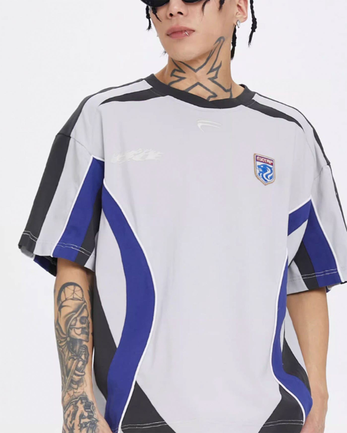 F2CE Racing Deconstructed LOGO Jersey, premium urban and streetwear designers apparel on PROJECTISR.com, F2CE