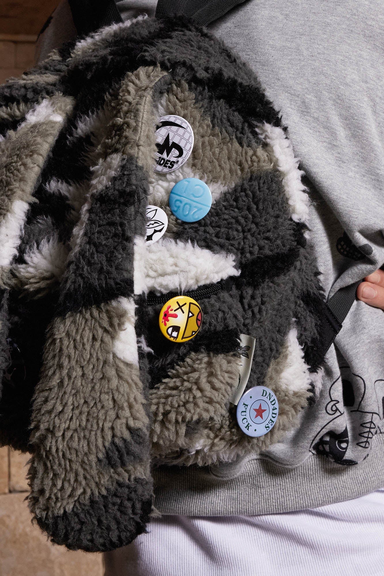DND4DES Bunny Ear Plush Backpack, premium urban and streetwear designers apparel on PROJECTISR.com, DND4DES