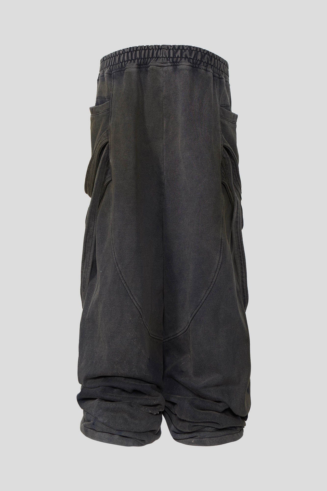 FLYERRER Spliced Multi-Strap Wide-Leg Sweatpants, premium urban and streetwear designers apparel on PROJECTISR.com, FLYERRER