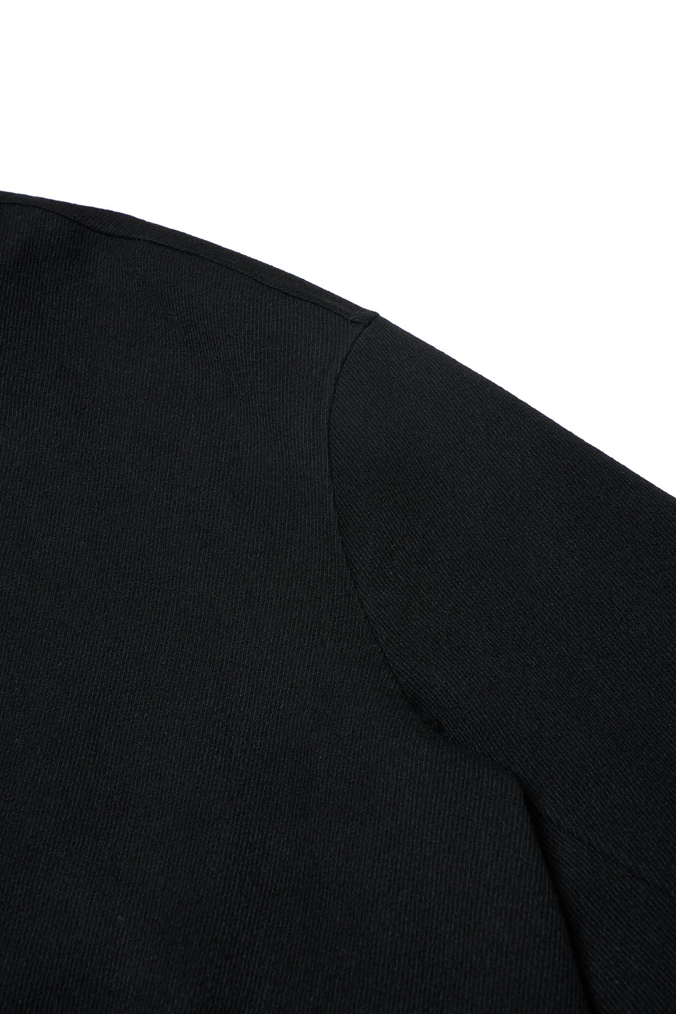 OUYANG WENJUN Single-Breasted Wool Overcoat Black