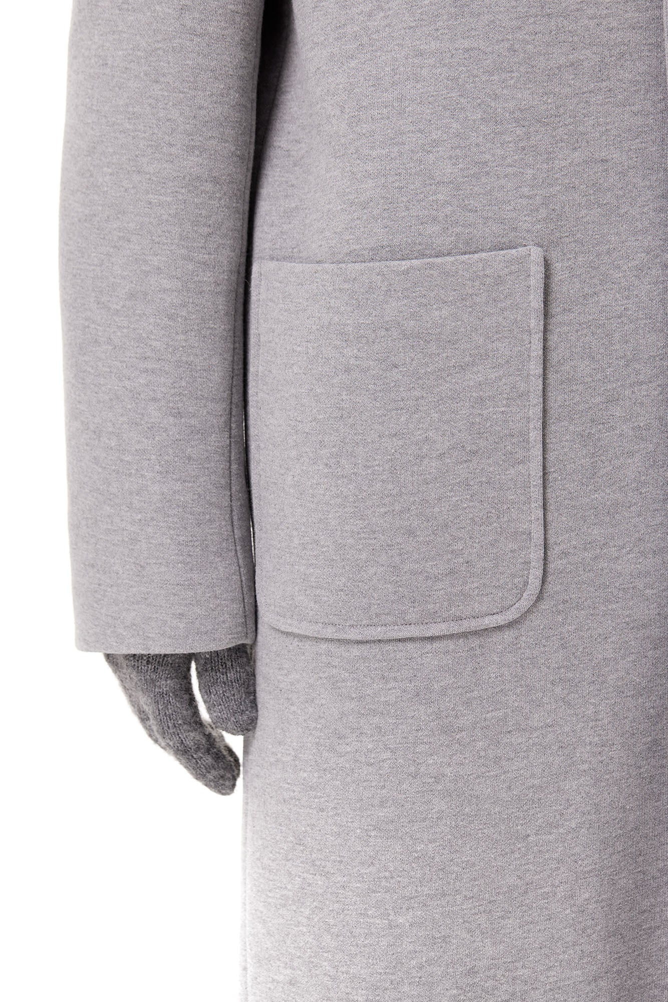 OUYANG WENJUN Essential Sherpa Hood Longline Coat