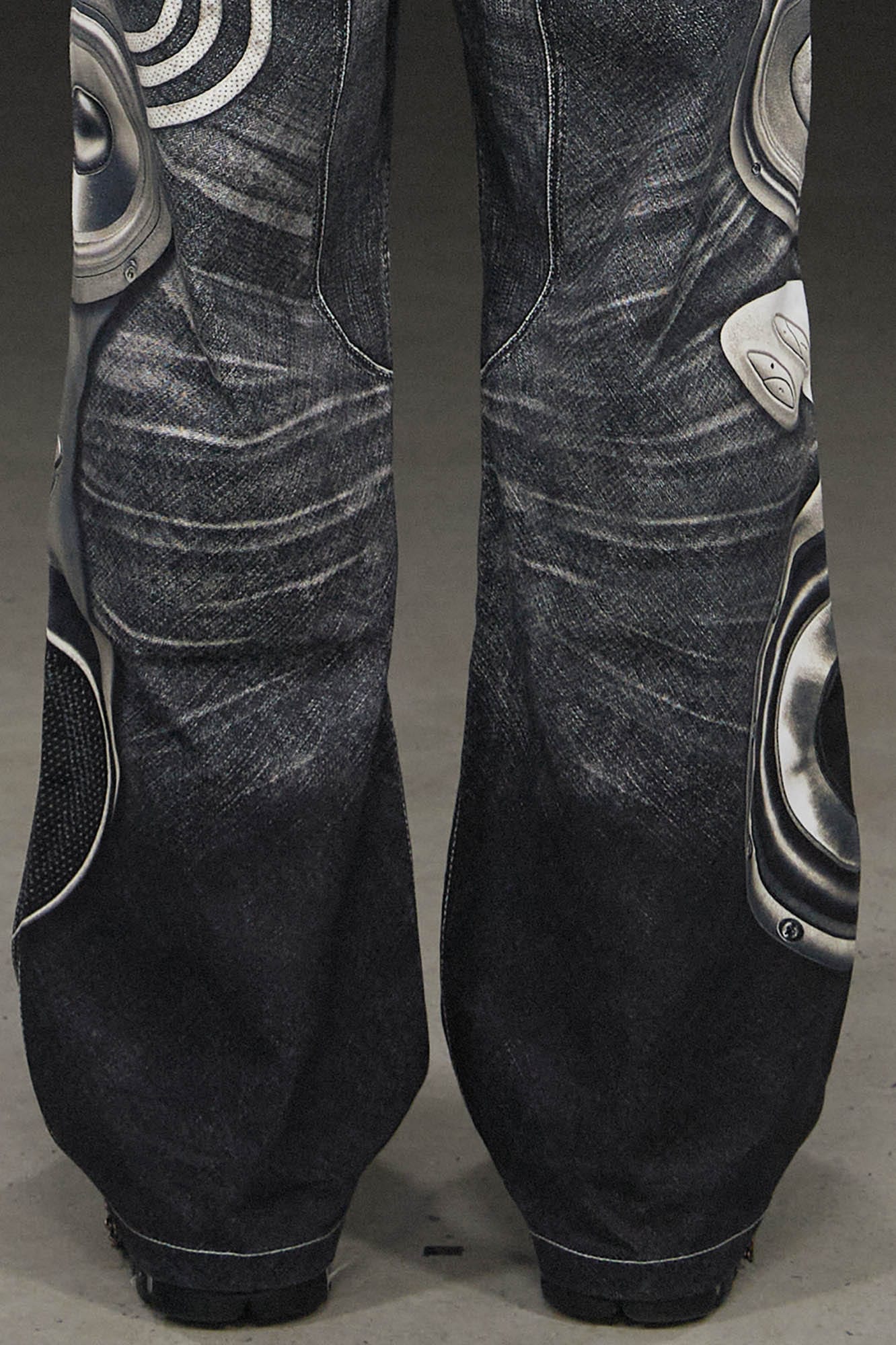 DND4DES Sound System Straight-Leg Pants Black, premium urban and streetwear designers apparel on PROJECTISR.com, DND4DES