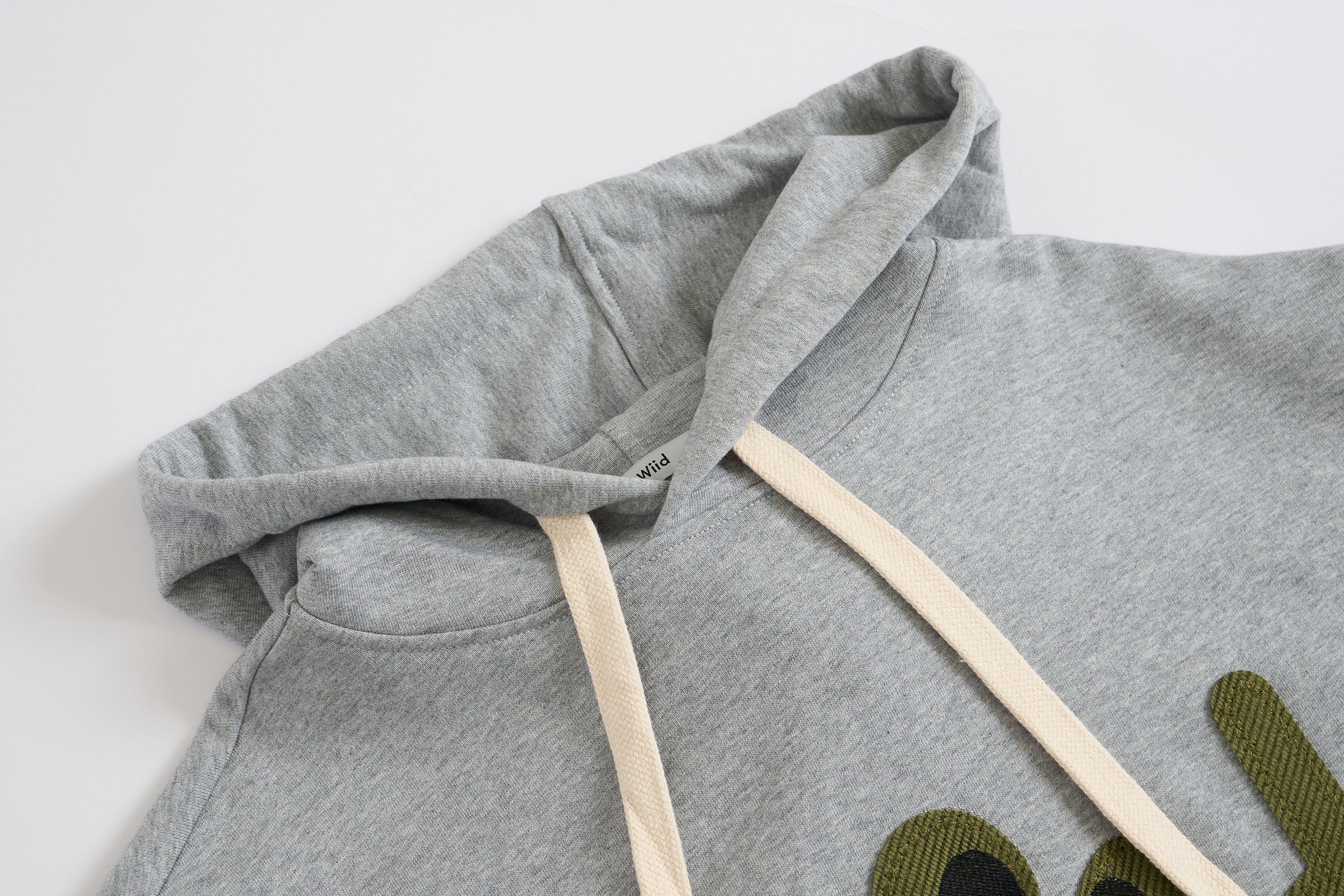 WIID LOGO Patch Hoodie, premium urban and streetwear designers apparel on PROJECTISR.com, WIID