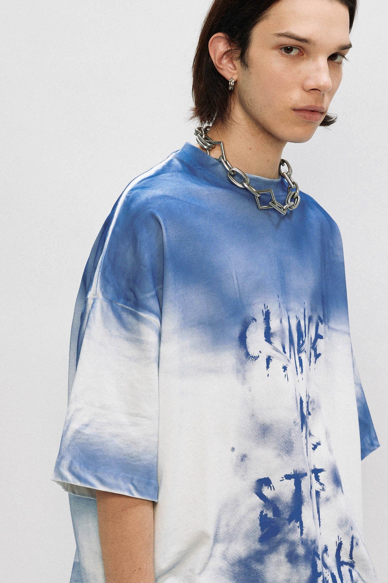 OVDY Graffiti Faded Oversized T-Shirt, premium urban and streetwear designers apparel on PROJECTISR.com, OVDY