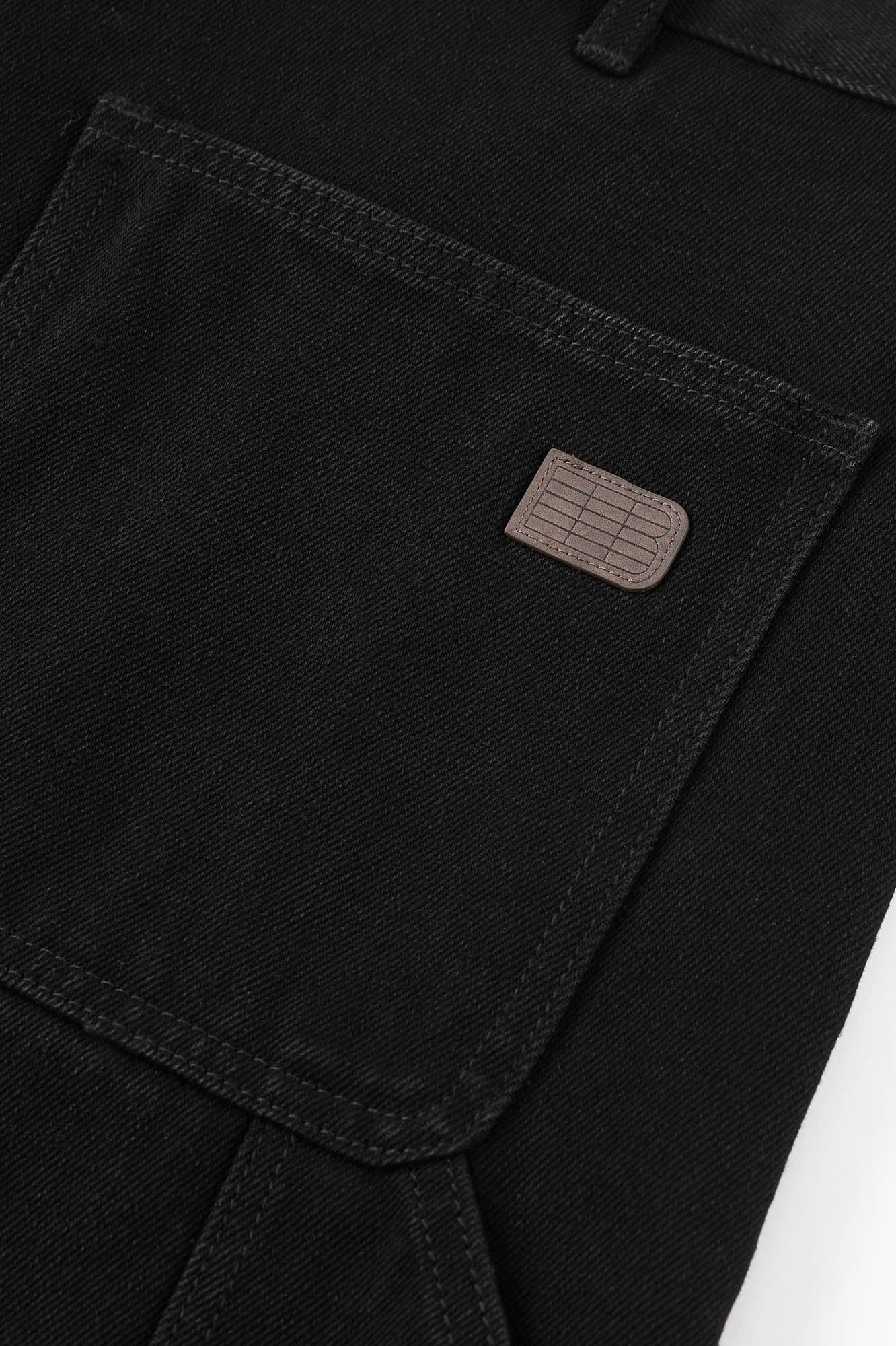 BONELESS Frayed Double-Knee Cargo Shorts Black, premium urban and streetwear designers apparel on PROJECTISR.com, BONELESS