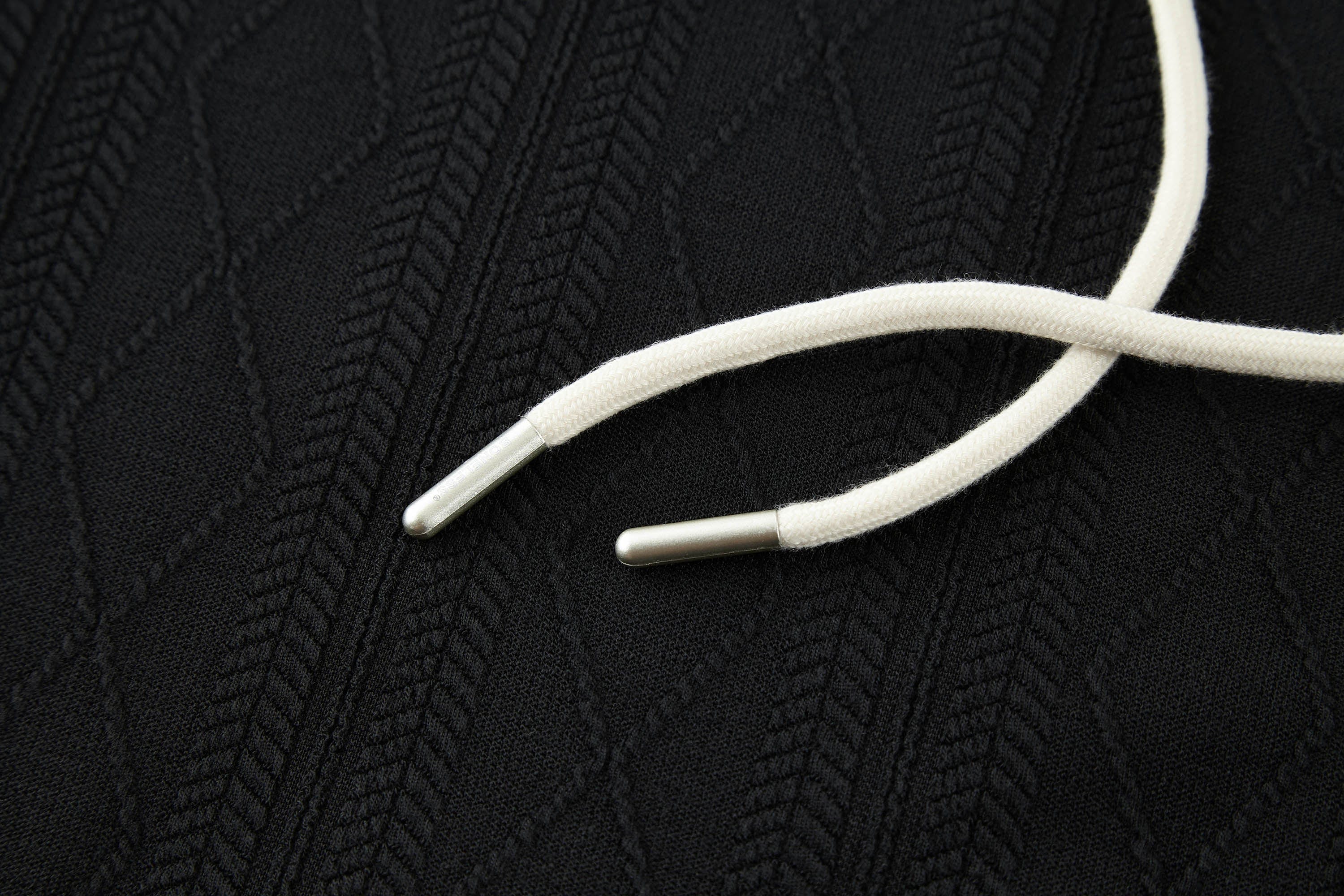 BONELESS Jacquard Contrast Paneled Hooded Jacket, premium urban and streetwear designers apparel on PROJECTISR.com, BONELESS