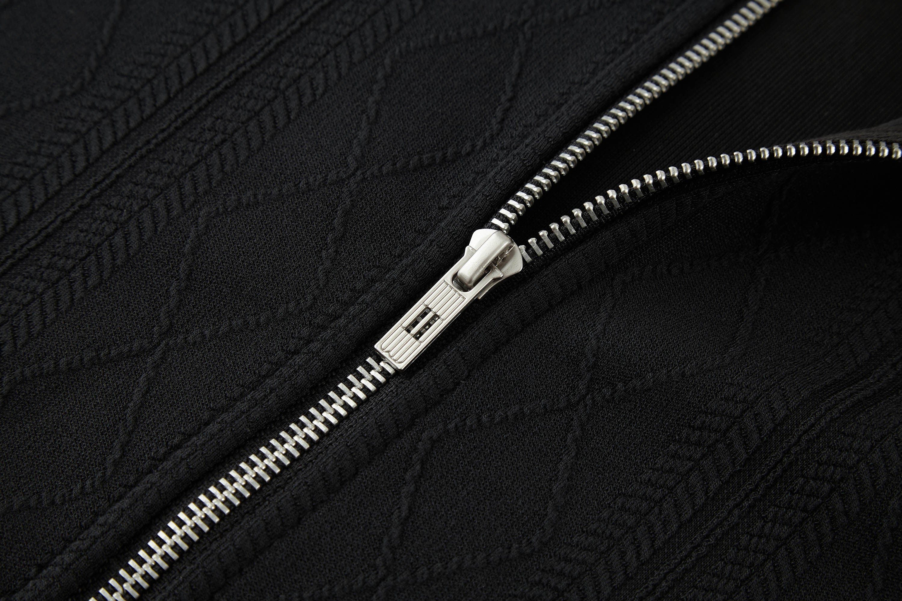 BONELESS Jacquard Contrast Paneled Hooded Jacket, premium urban and streetwear designers apparel on PROJECTISR.com, BONELESS