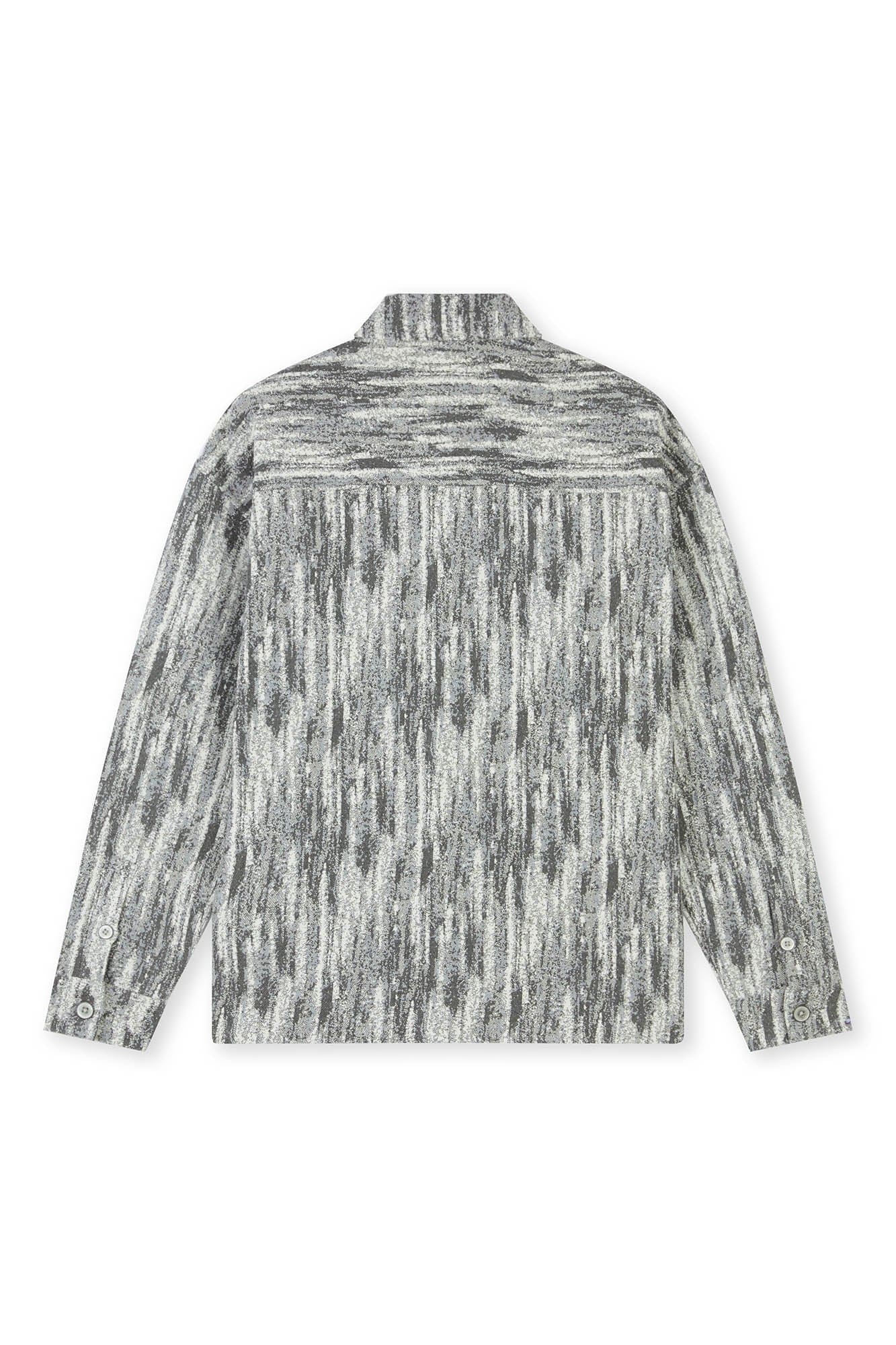 BONELESS Jacquard Button-Up Utility Jacket, premium urban and streetwear designers apparel on PROJECTISR.com, BONELESS