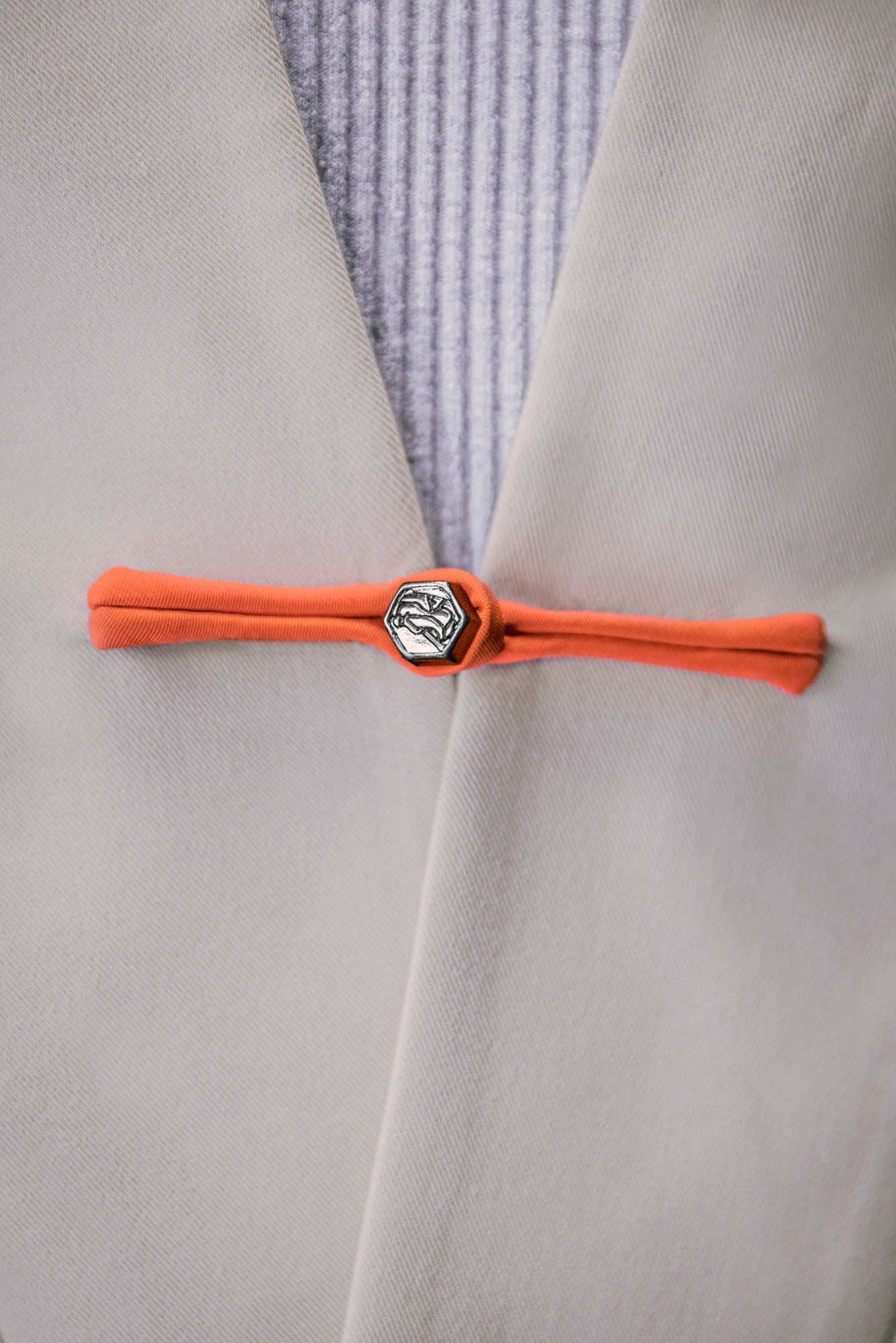 XIPHEVIL Deconstructed Utility Daoist Robe Apricot, premium urban and streetwear designers apparel on PROJECTISR.com, XIPHEVIL