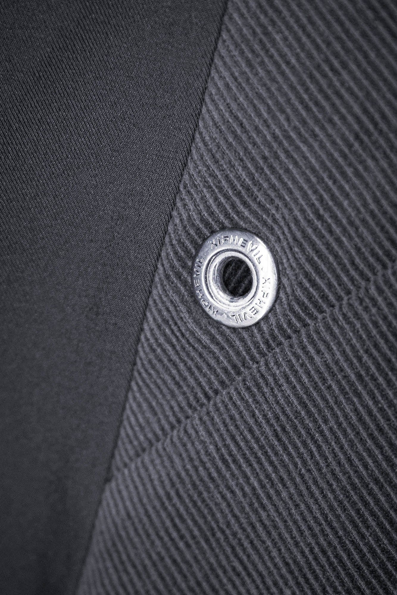 XIPHEVIL Mech Paneled Utility Wide-Leg Pants Black, premium urban and streetwear designers apparel on PROJECTISR.com, XIPHEVIL