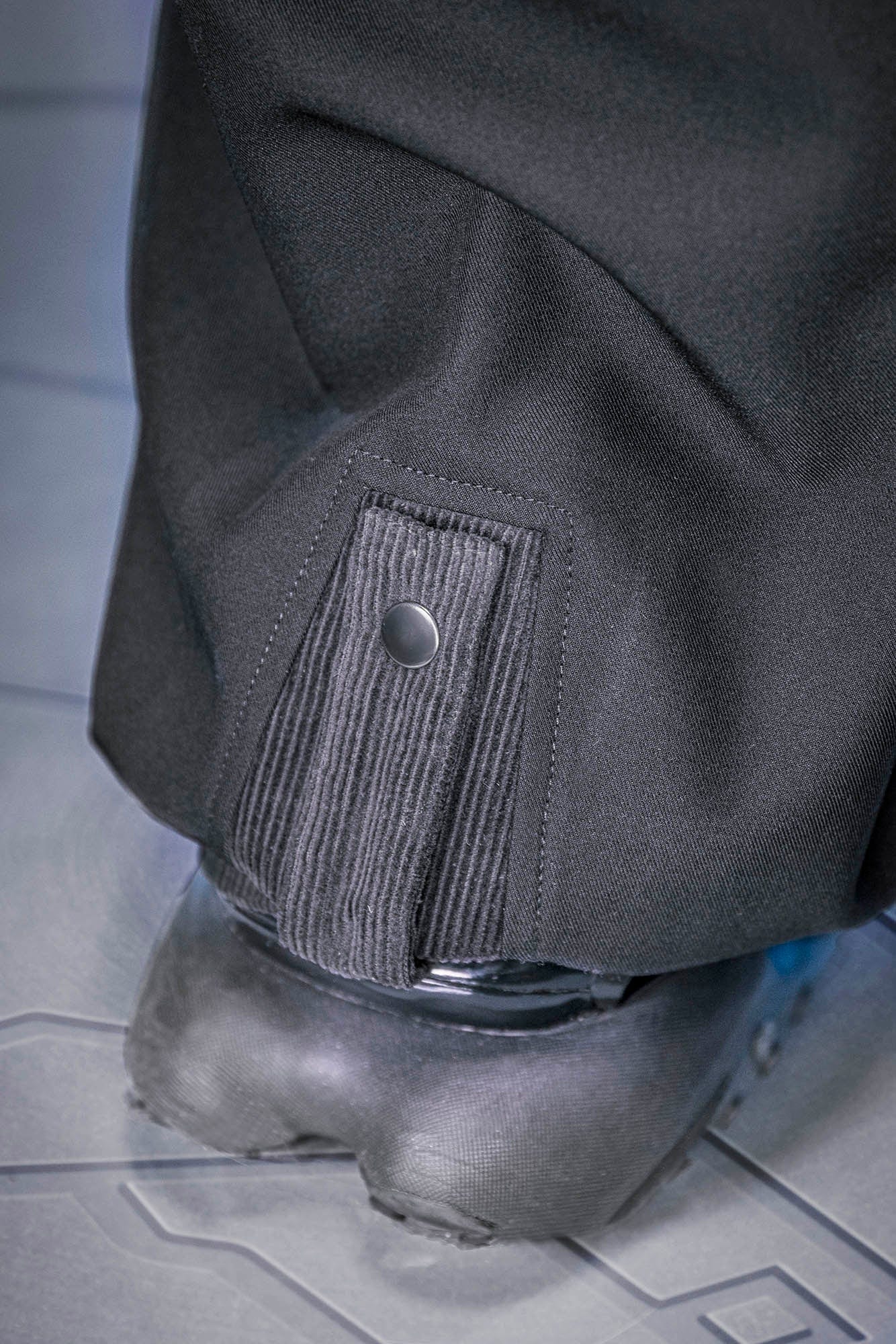 XIPHEVIL Mech Paneled Utility Wide-Leg Pants Black, premium urban and streetwear designers apparel on PROJECTISR.com, XIPHEVIL