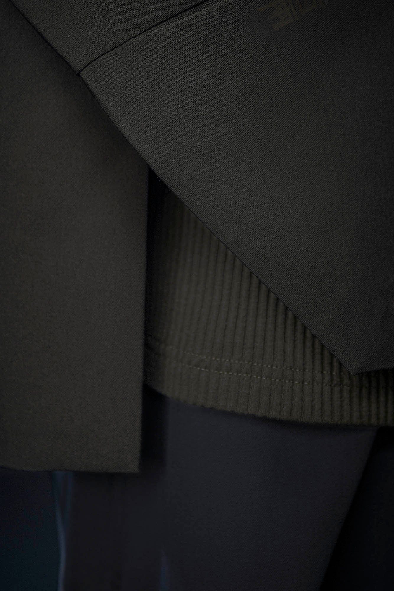 XIPHEVIL Deconstructed Utility Daoist Robe Black, premium urban and streetwear designers apparel on PROJECTISR.com, XIPHEVIL