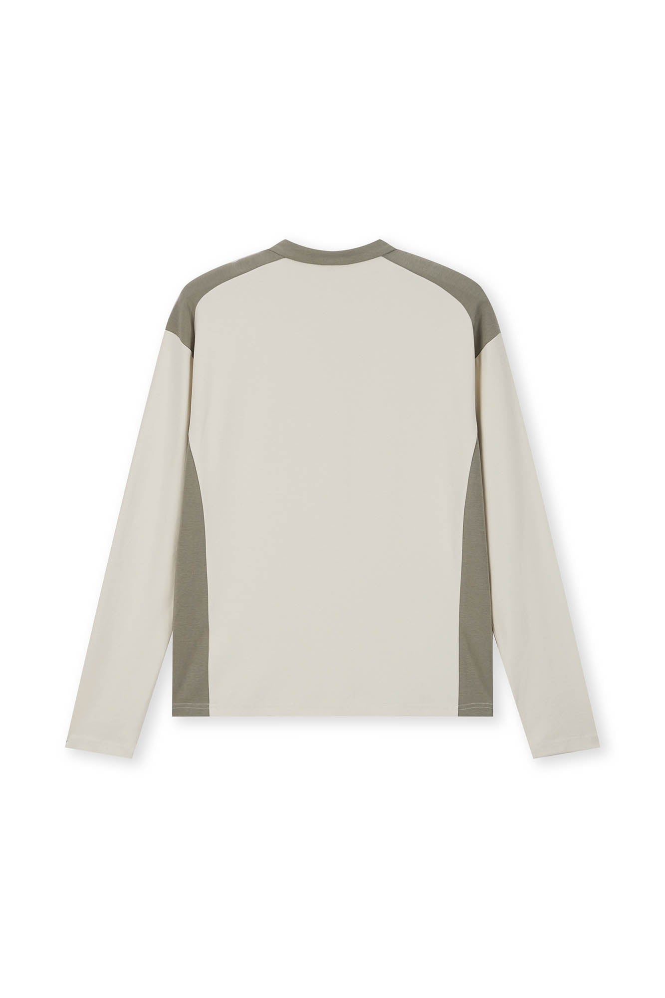 BONELESS Contrast Half-Zip Racing Long-Sleeve Tee, premium urban and streetwear designers apparel on PROJECTISR.com, BONELESS